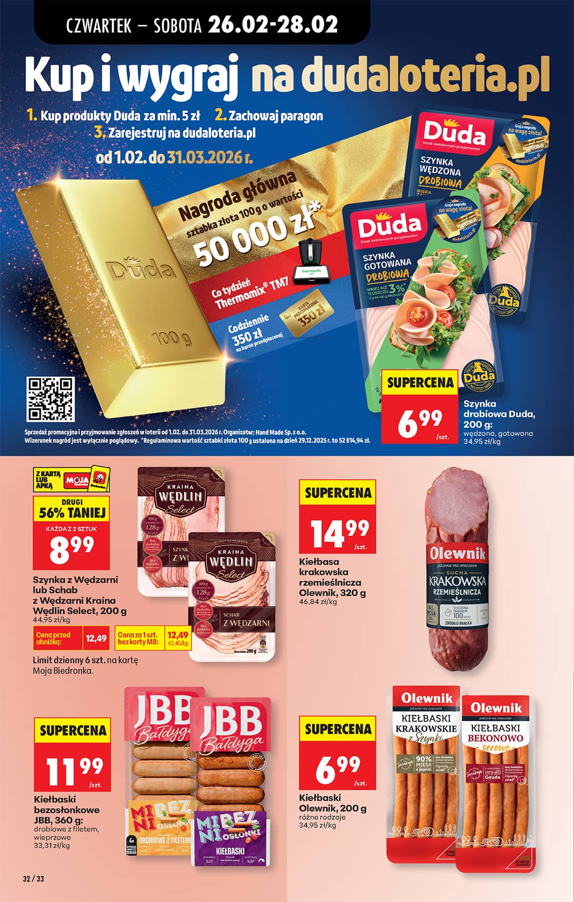 Biedronka - Codziennie niskie ceny P - oferta od 26.02 54 puslapis