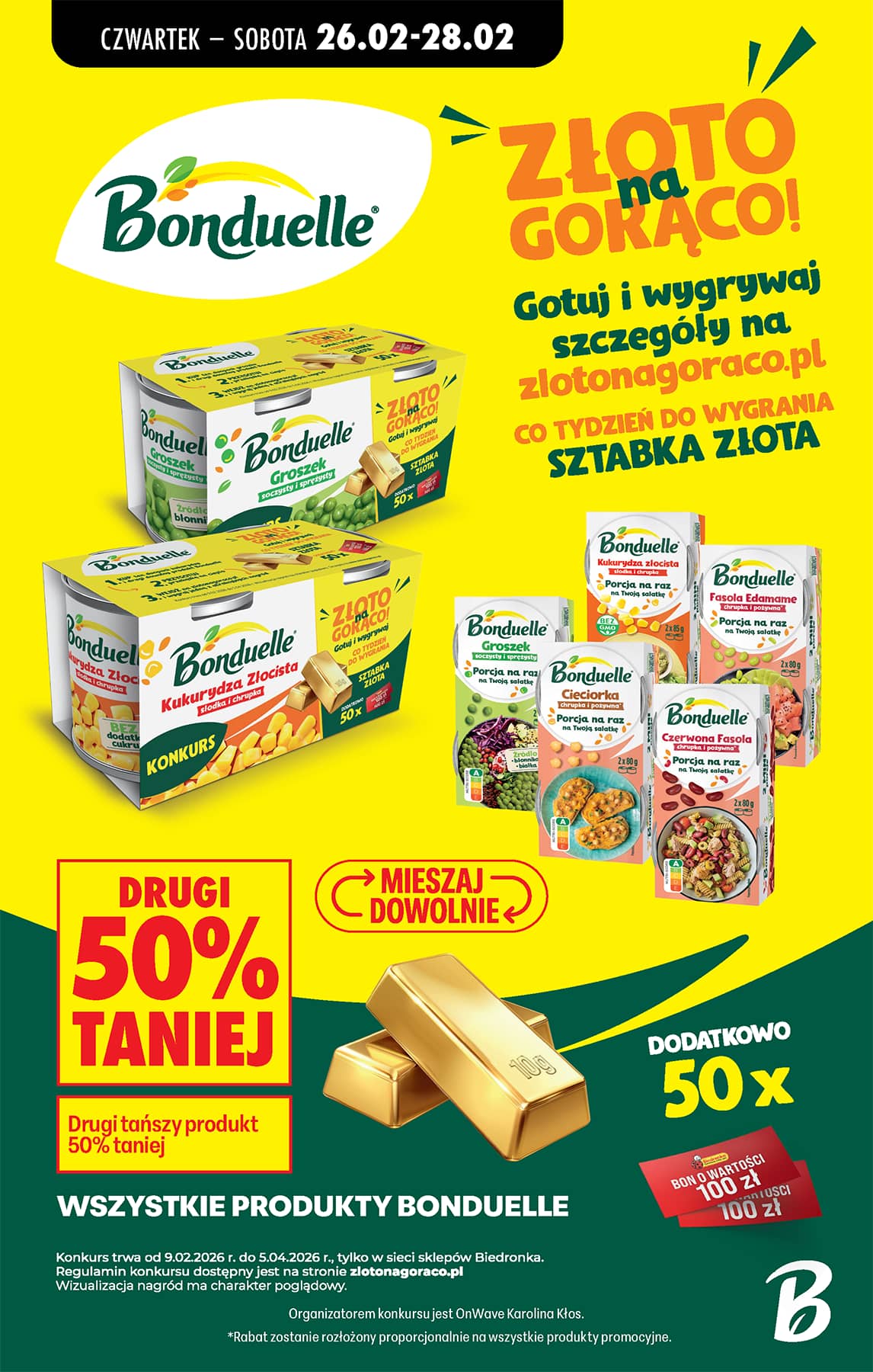 Biedronka - Codziennie niskie ceny P - oferta od 26.02 57 puslapis