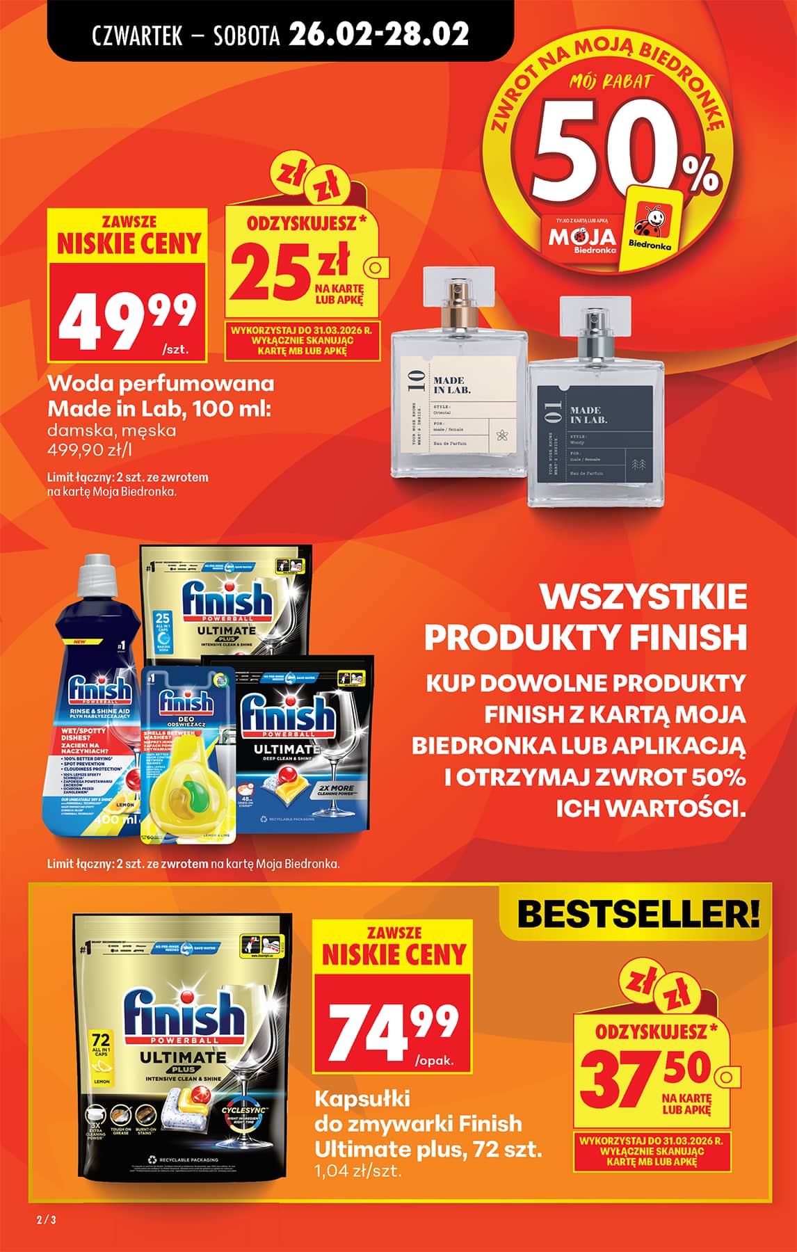Biedronka - Codziennie niskie ceny P - oferta od 26.02 6 puslapis