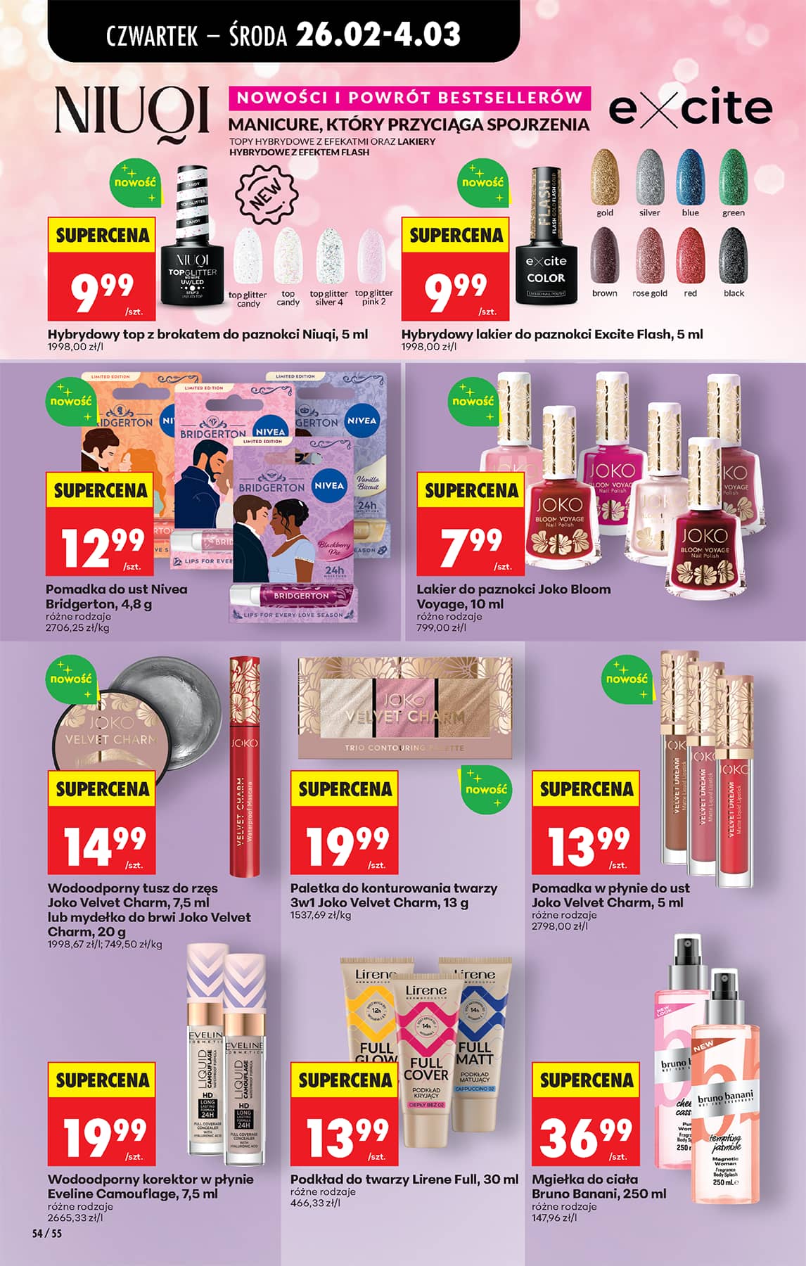 Biedronka - Codziennie niskie ceny P - oferta od 26.02 84 puslapis