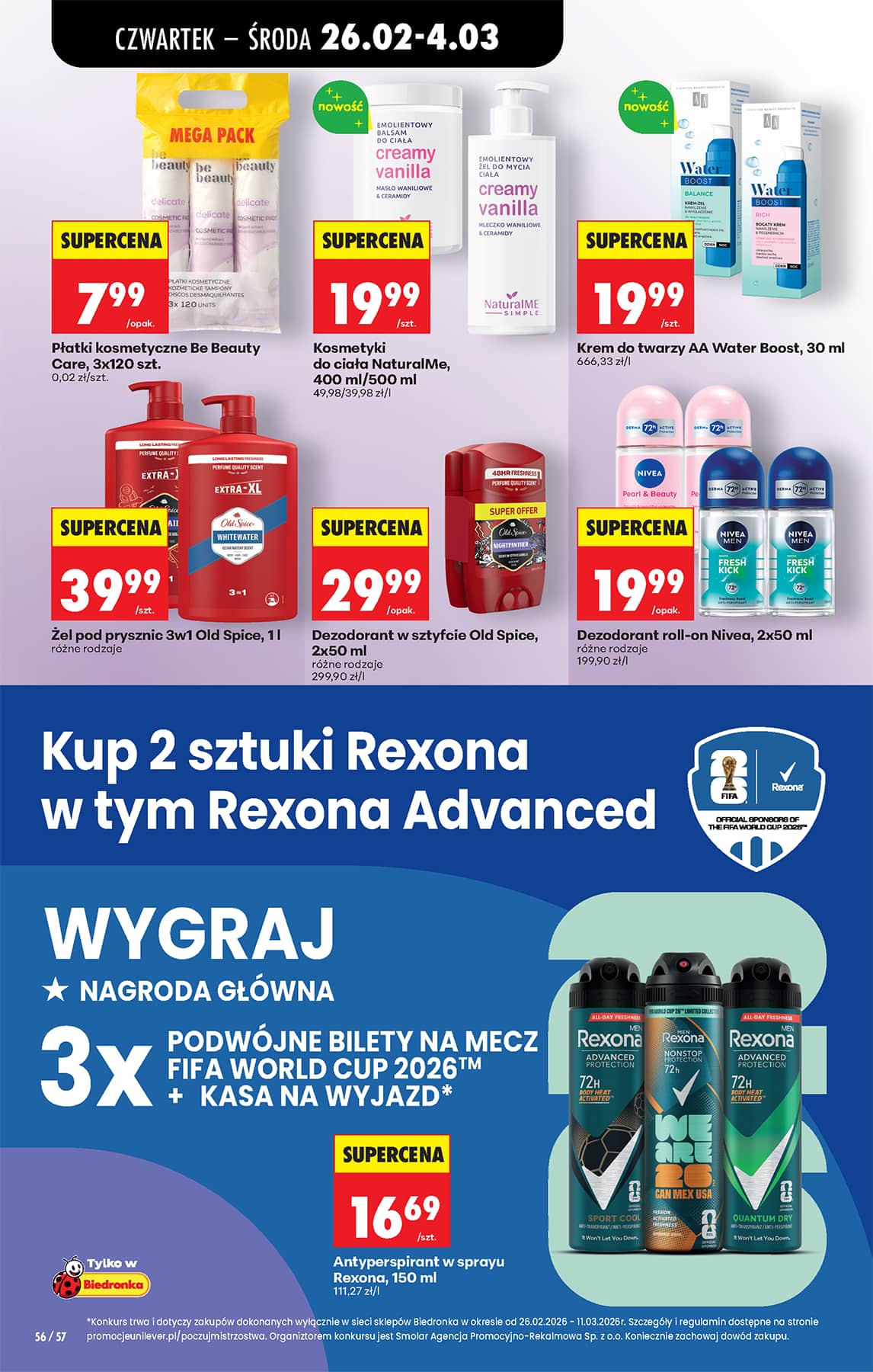 Biedronka - Codziennie niskie ceny P - oferta od 26.02 88 puslapis