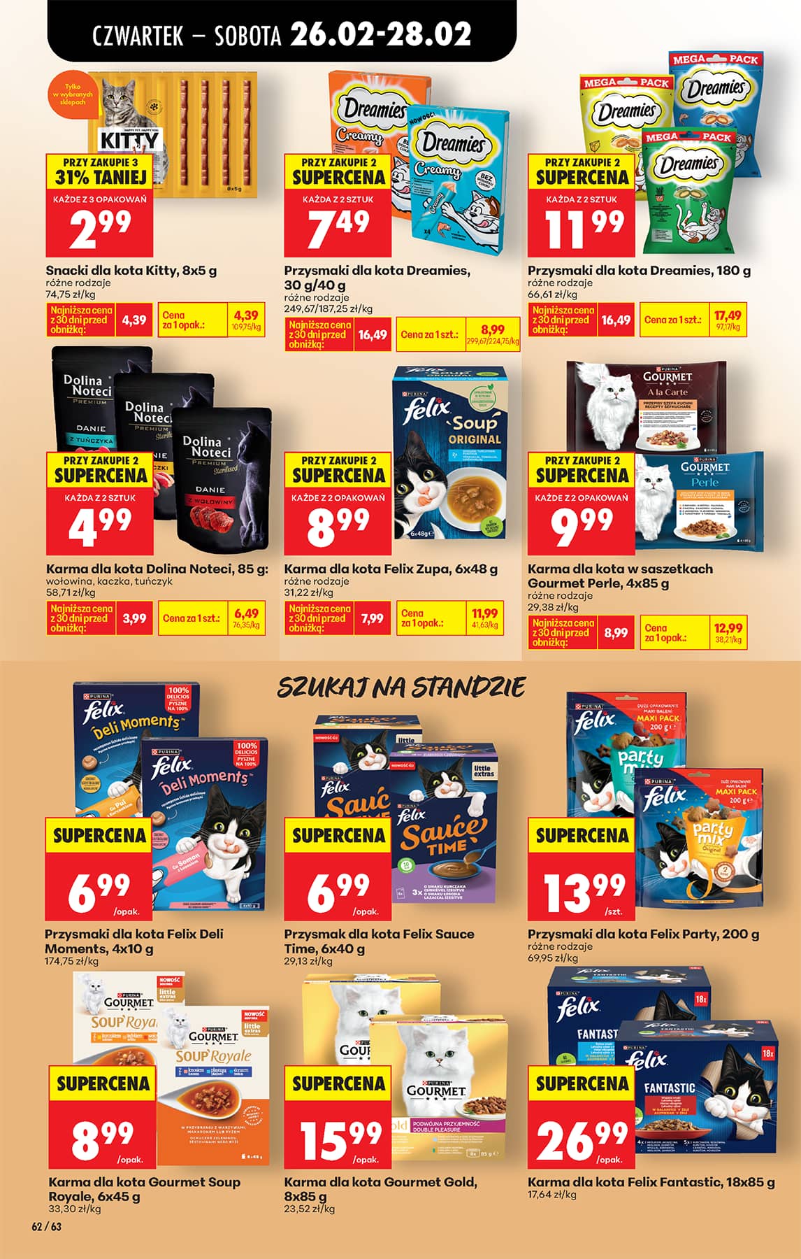 Biedronka - Codziennie niskie ceny P - oferta od 26.02 94 puslapis