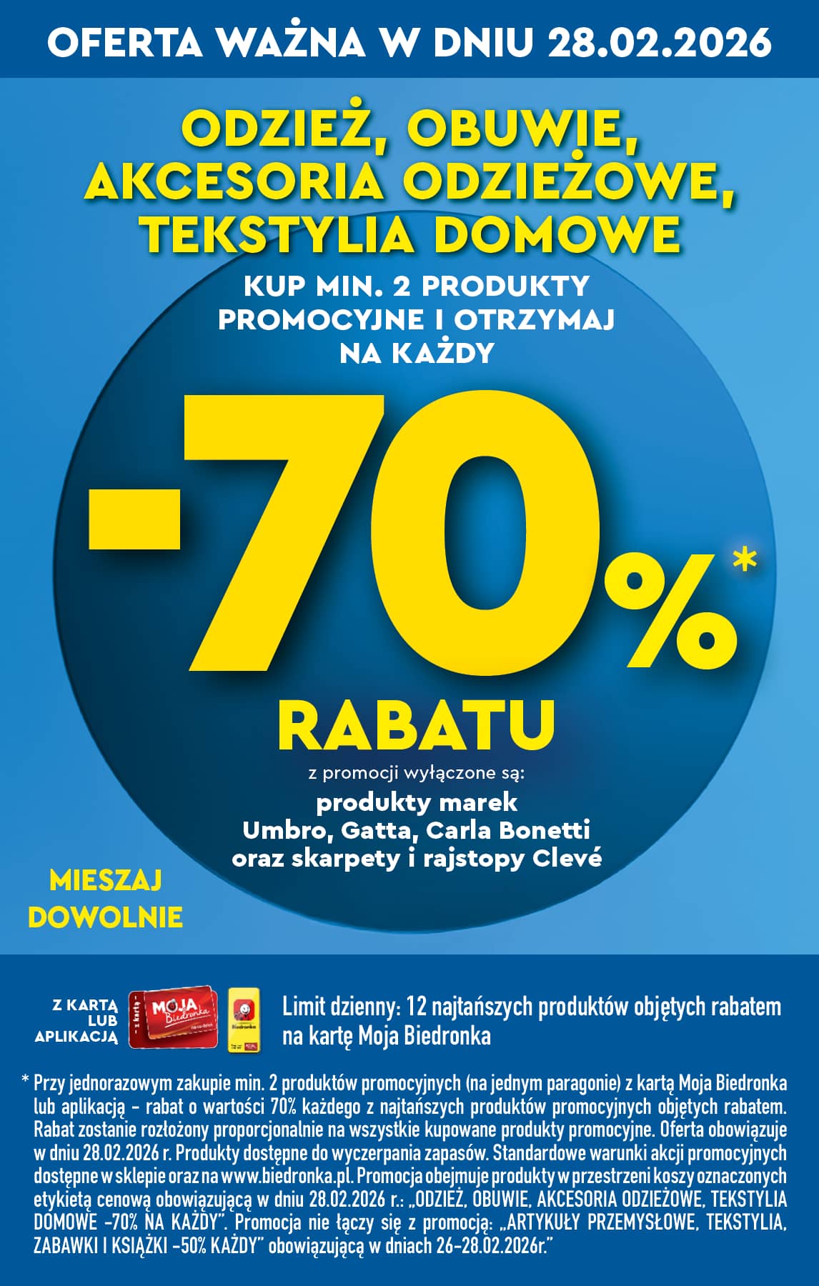 Biedronka - Tani weekend - od 27.02 17 puslapis