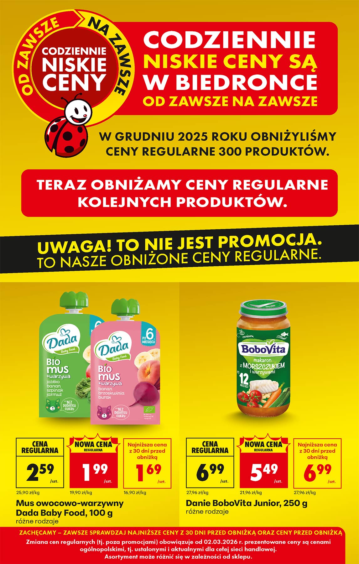Biedronka - Codziennie niskie ceny P - oferta od 02.03 10 puslapis