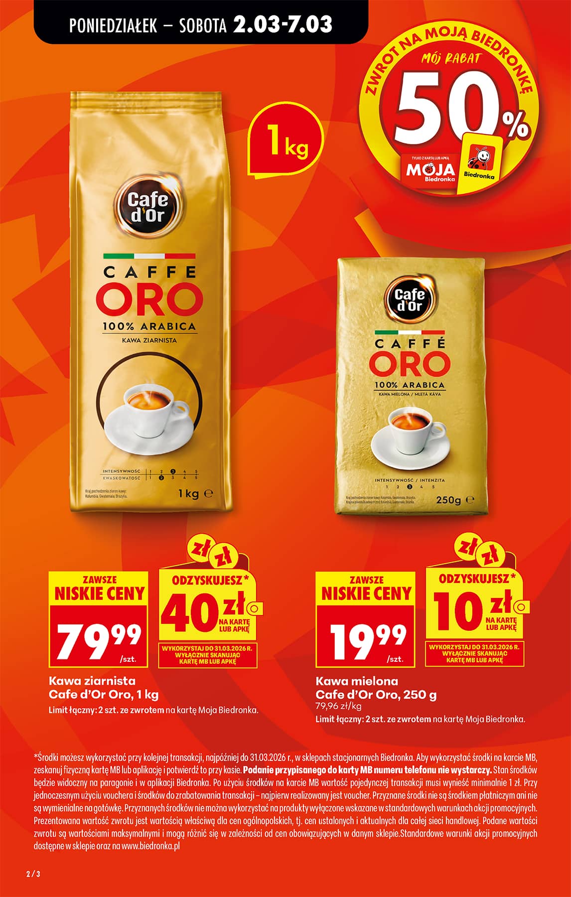 Biedronka - Codziennie niskie ceny P - oferta od 02.03 16 puslapis