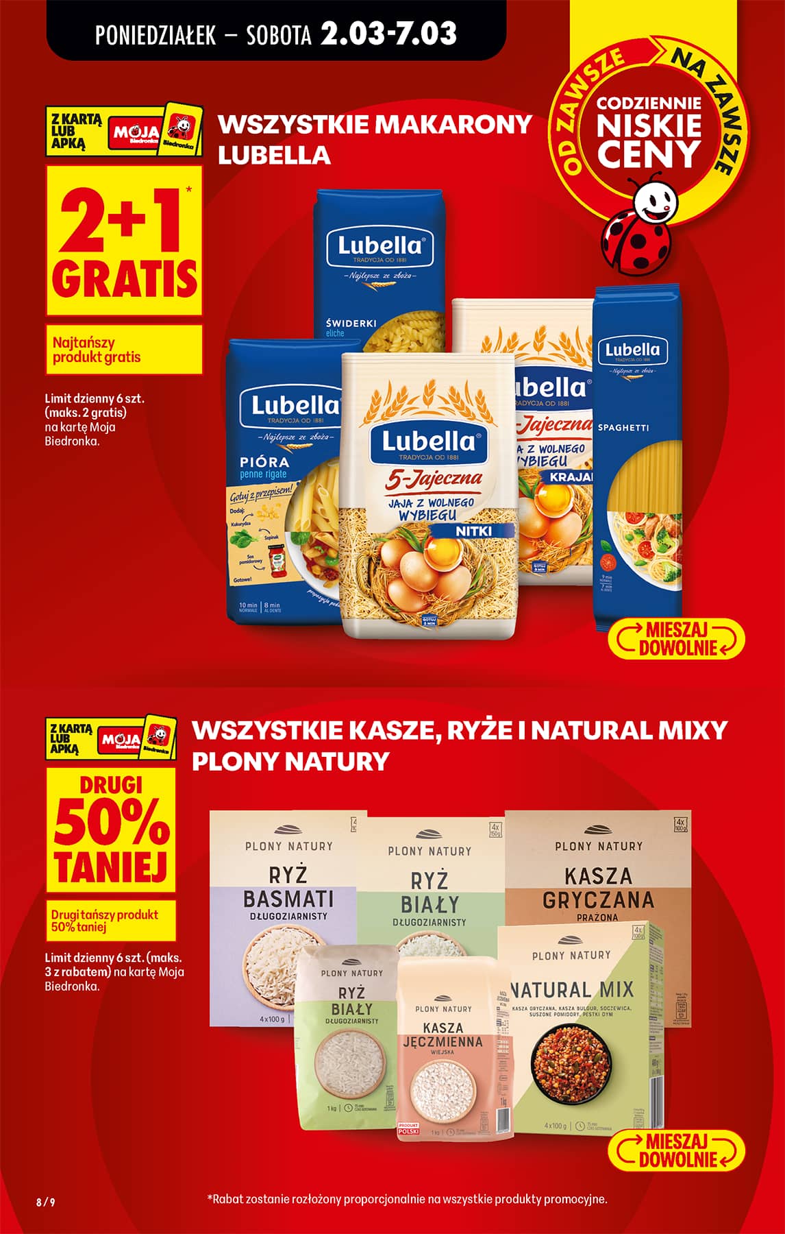 Biedronka - Codziennie niskie ceny P - oferta od 02.03 22 puslapis