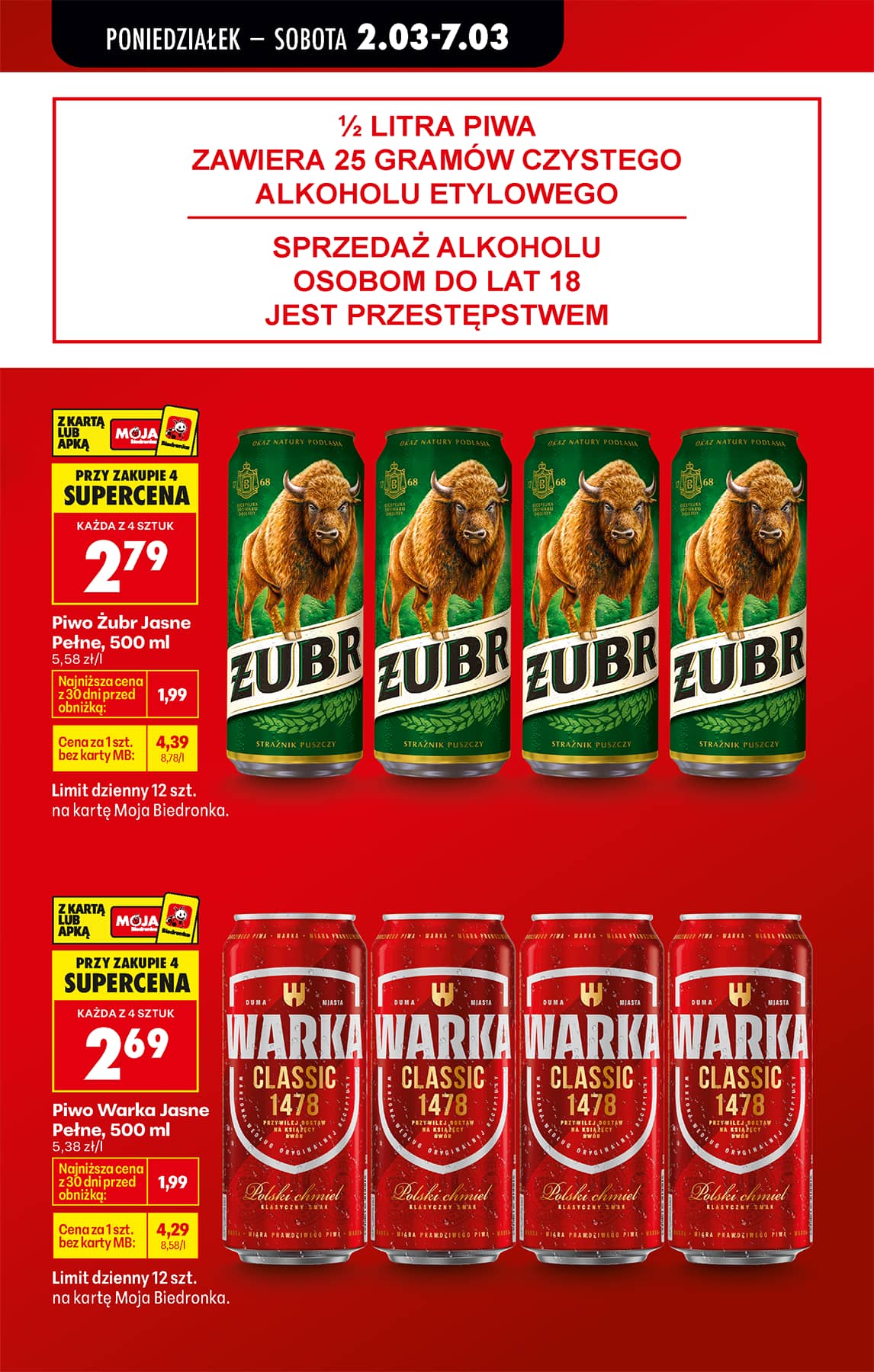 Biedronka - Codziennie niskie ceny P - oferta od 02.03 27 puslapis