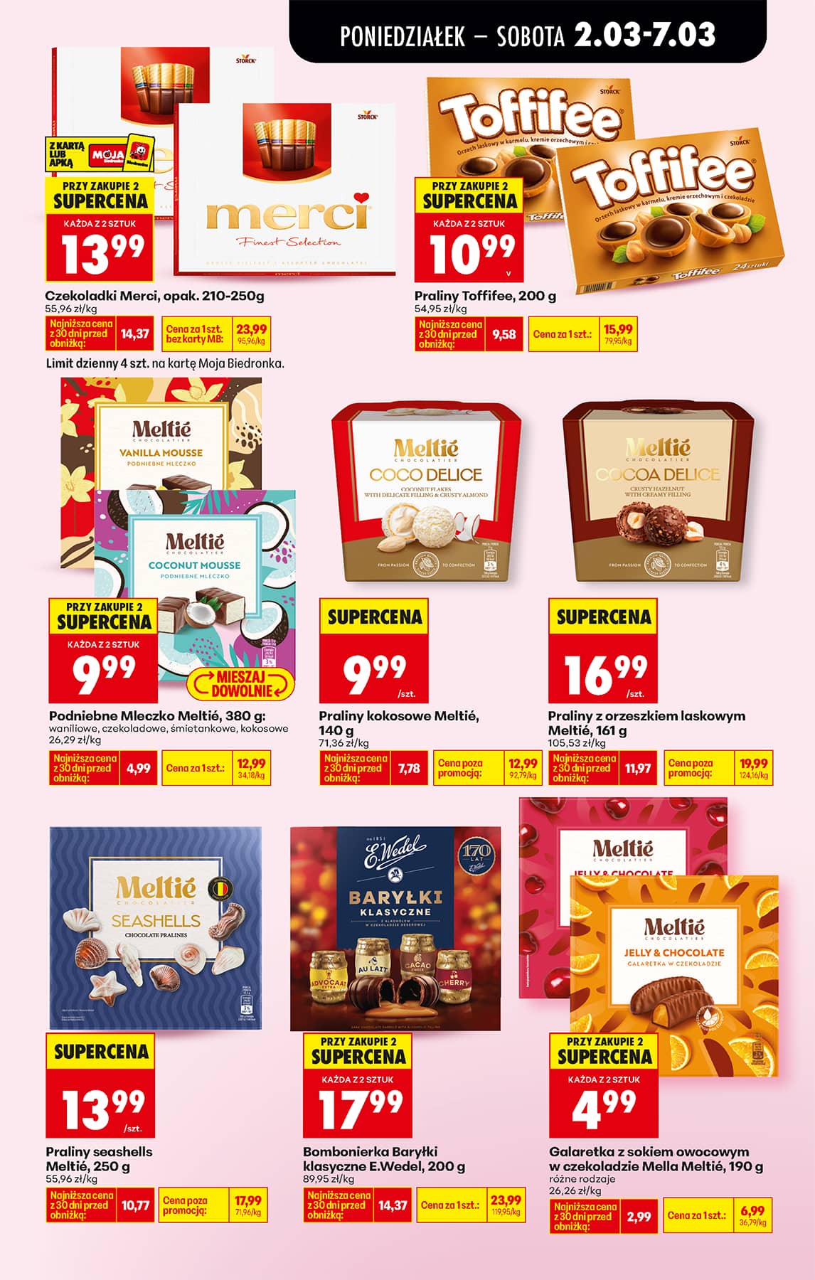 Biedronka - Codziennie niskie ceny P - oferta od 02.03 29 puslapis