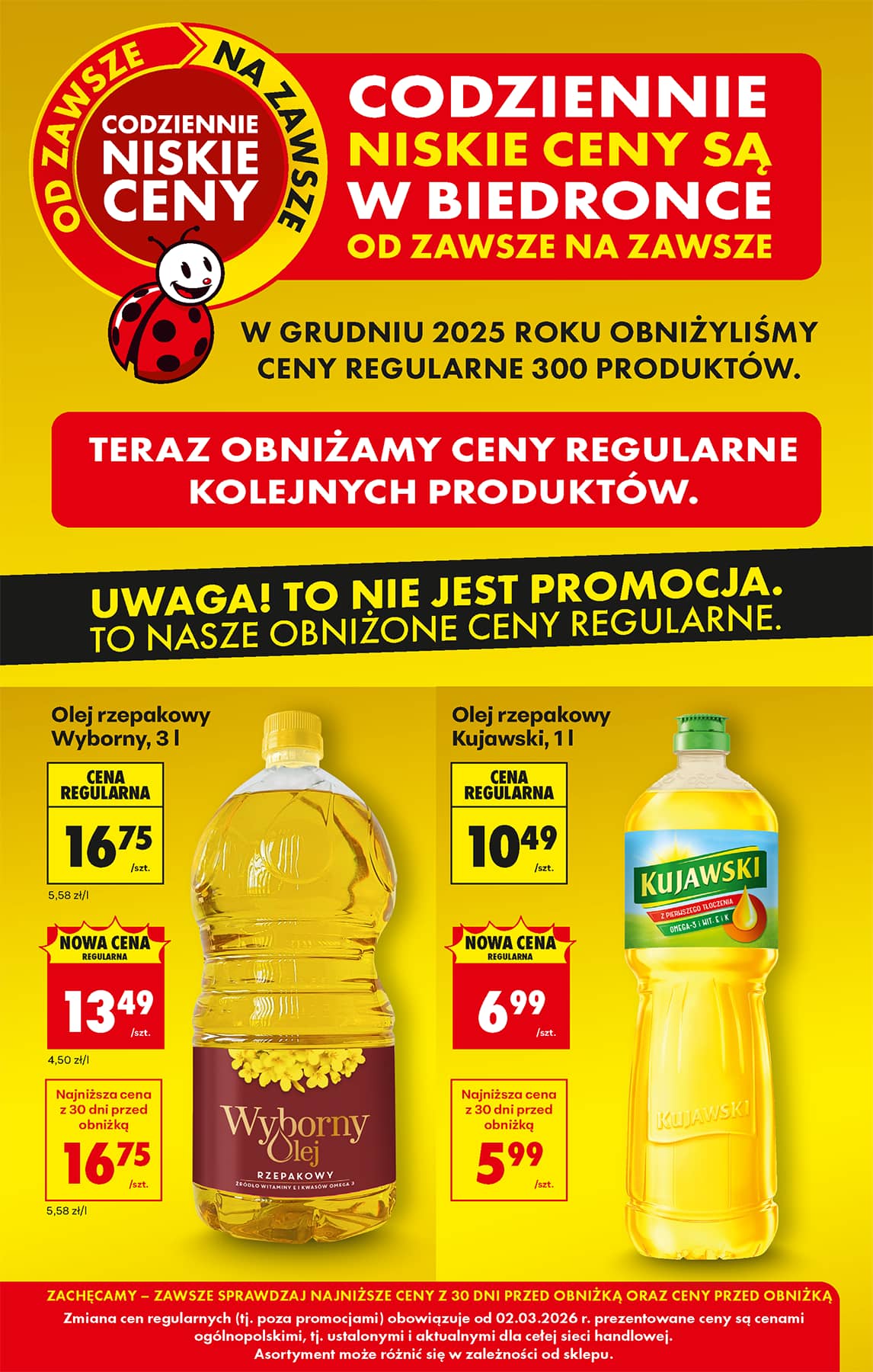 Biedronka - Codziennie niskie ceny P - oferta od 02.03 4 puslapis
