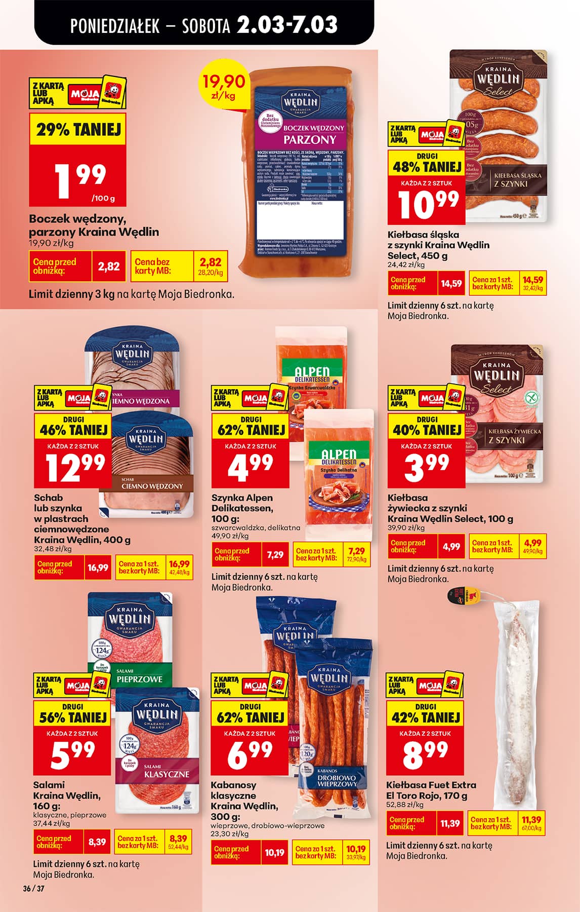 Biedronka - Codziennie niskie ceny P - oferta od 02.03 58 puslapis