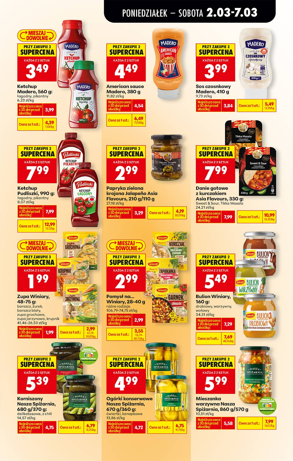 Biedronka - Codziennie niskie ceny P - oferta od 02.03 63 puslapis