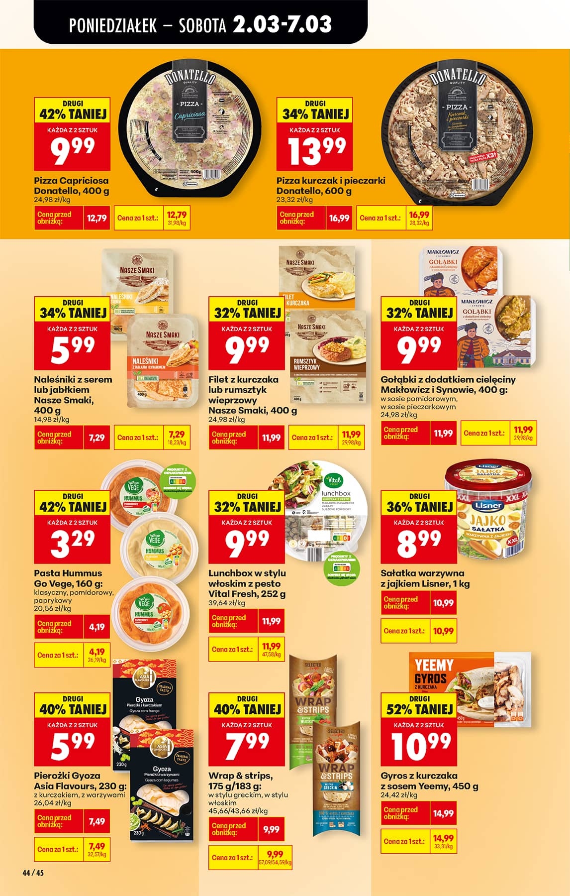 Biedronka - Codziennie niskie ceny P - oferta od 02.03 66 puslapis