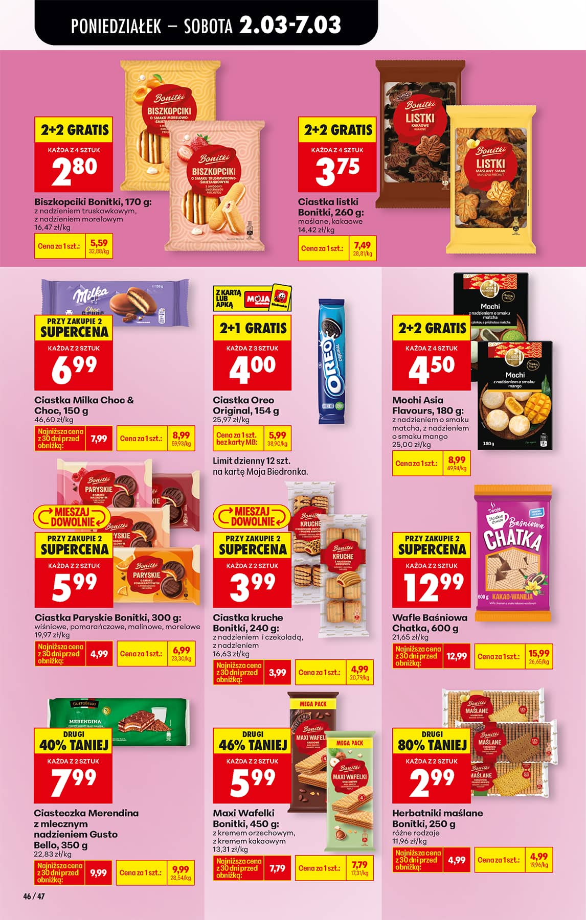 Biedronka - Codziennie niskie ceny P - oferta od 02.03 70 puslapis