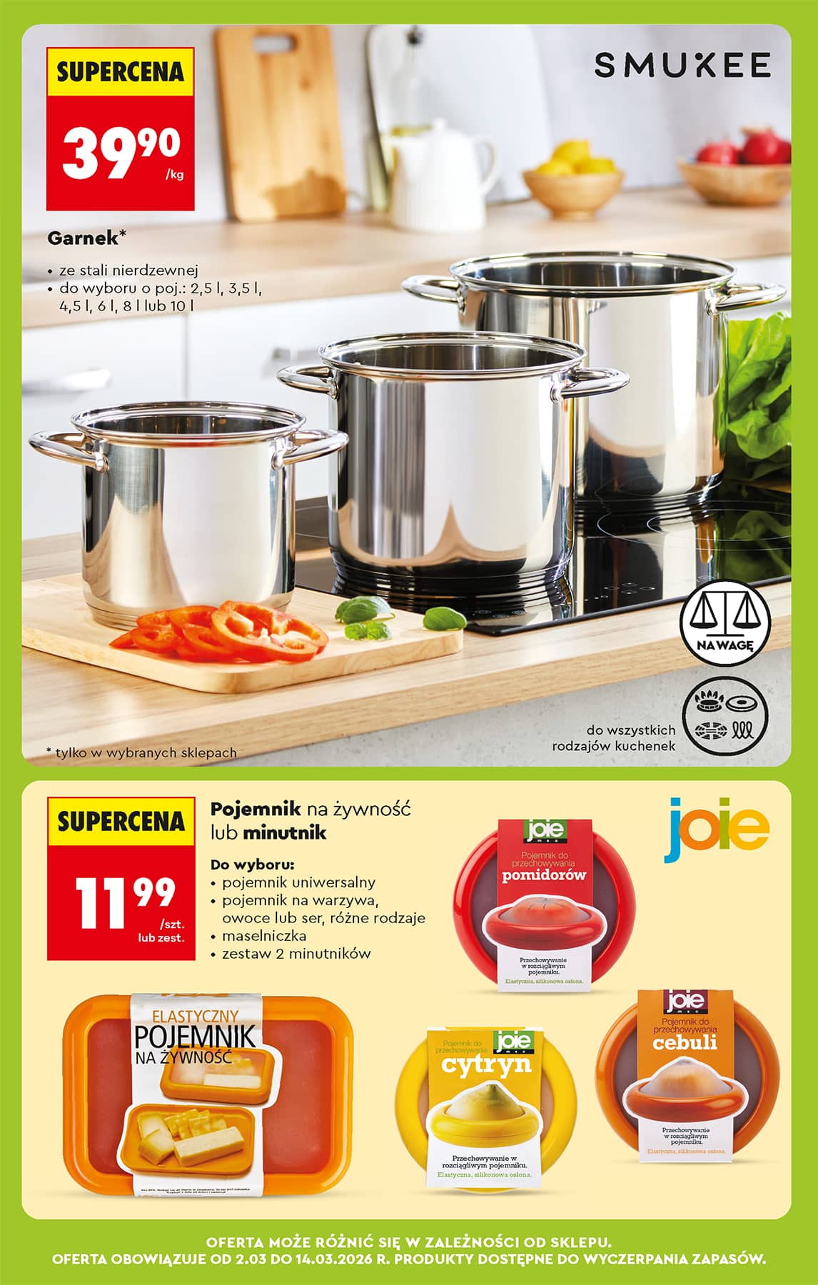 Biedronka - Codziennie niskie ceny P - oferta od 02.03 91 puslapis