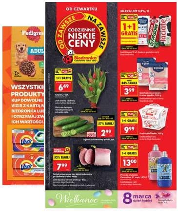 Biedronka - Codziennie niskie ceny P - oferta od 5.03 2026-03-05 – 2026-03-07