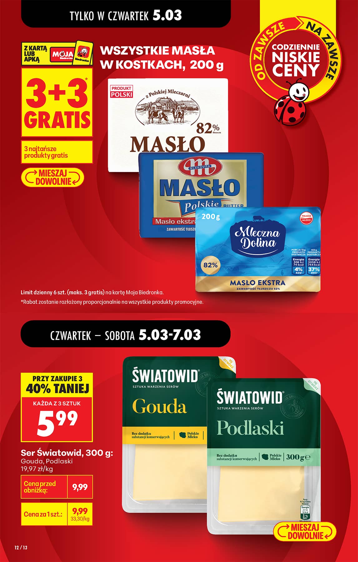 Biedronka - Codziennie niskie ceny P - oferta od 5.03 18 puslapis