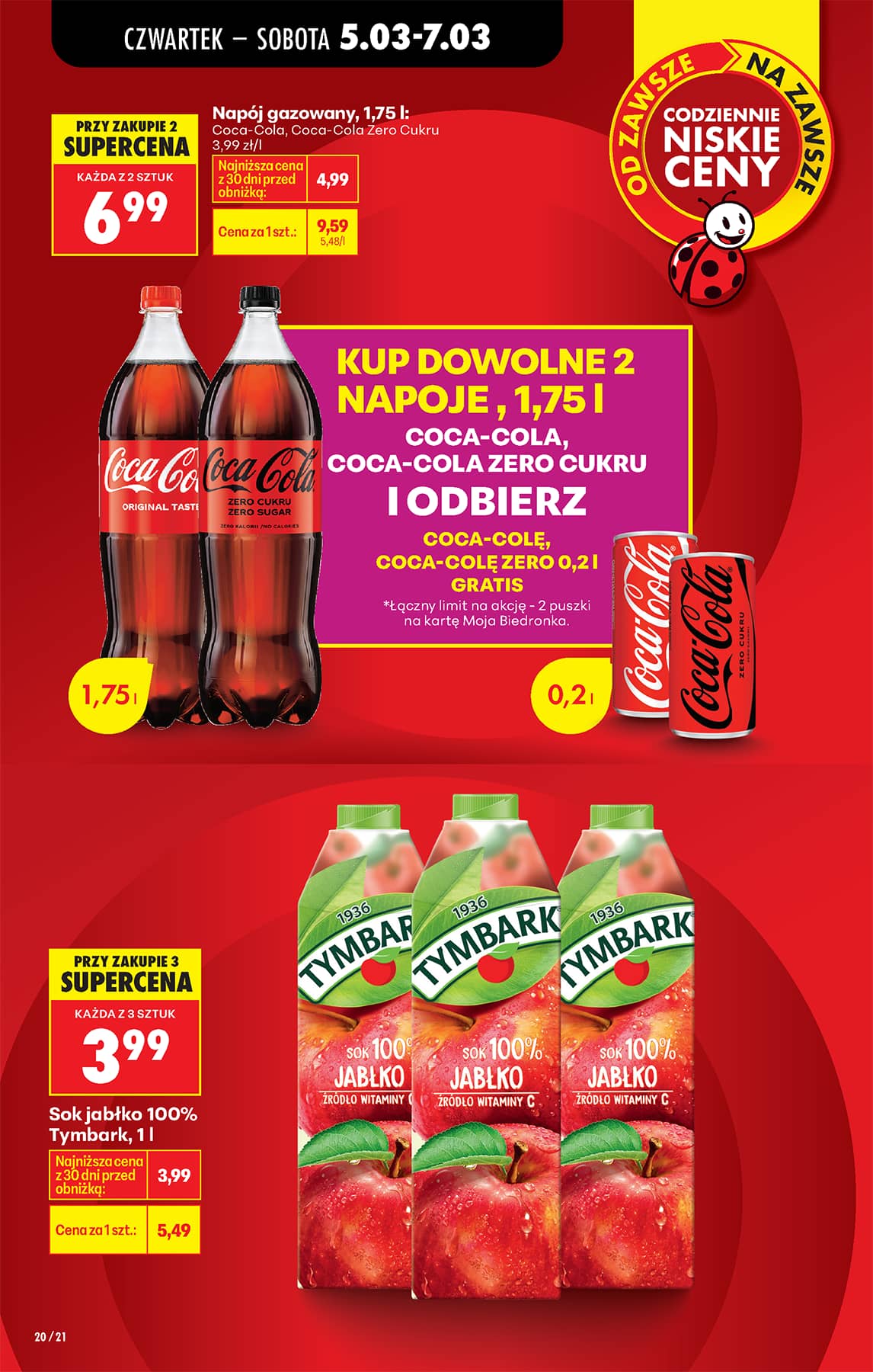 Biedronka - Codziennie niskie ceny P - oferta od 5.03 26 puslapis