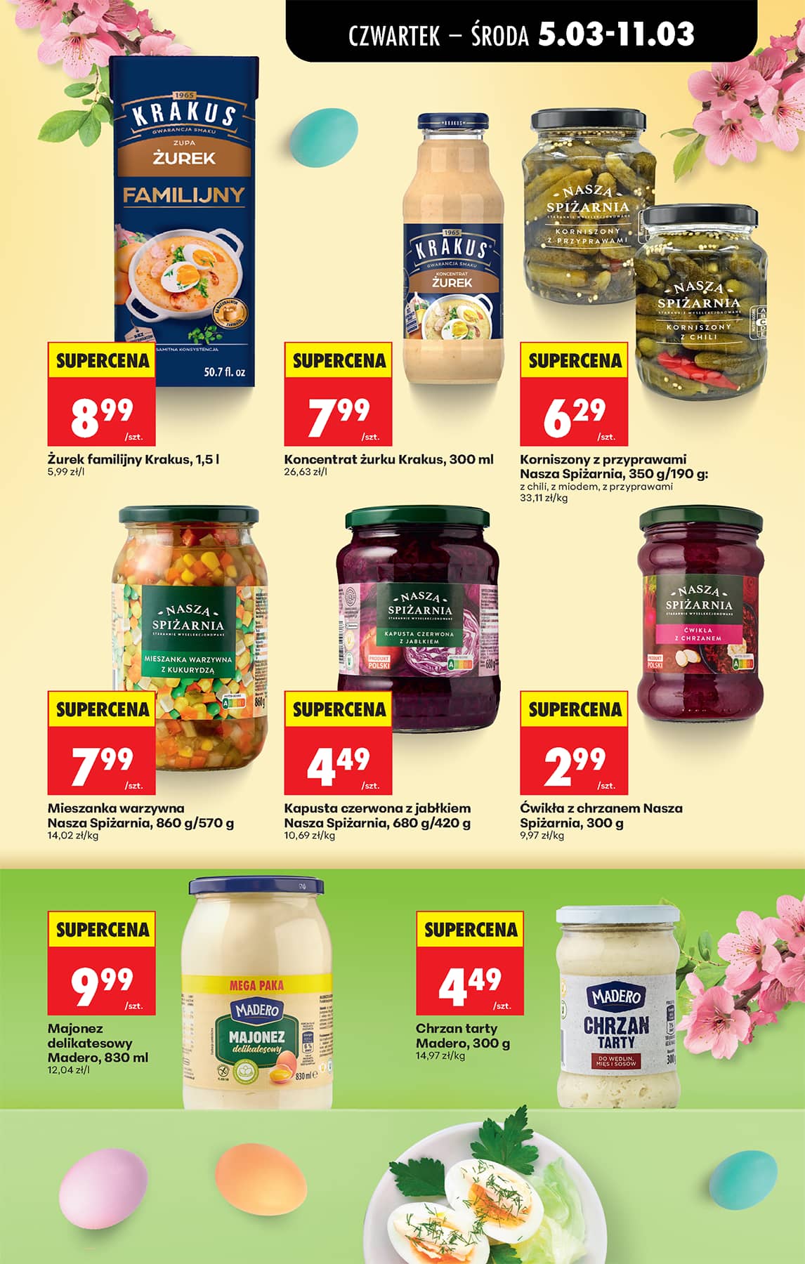 Biedronka - Codziennie niskie ceny P - oferta od 5.03 61 puslapis