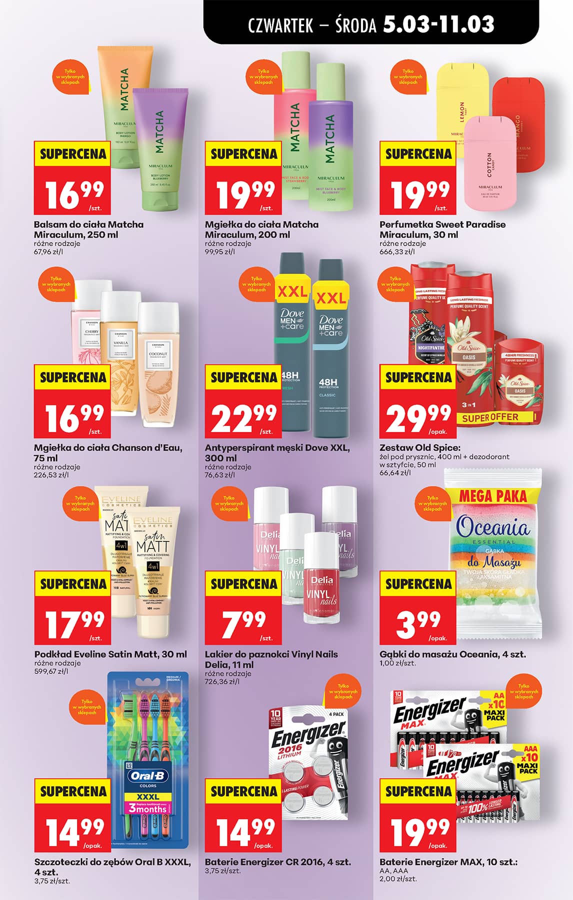 Biedronka - Codziennie niskie ceny P - oferta od 5.03 77 puslapis