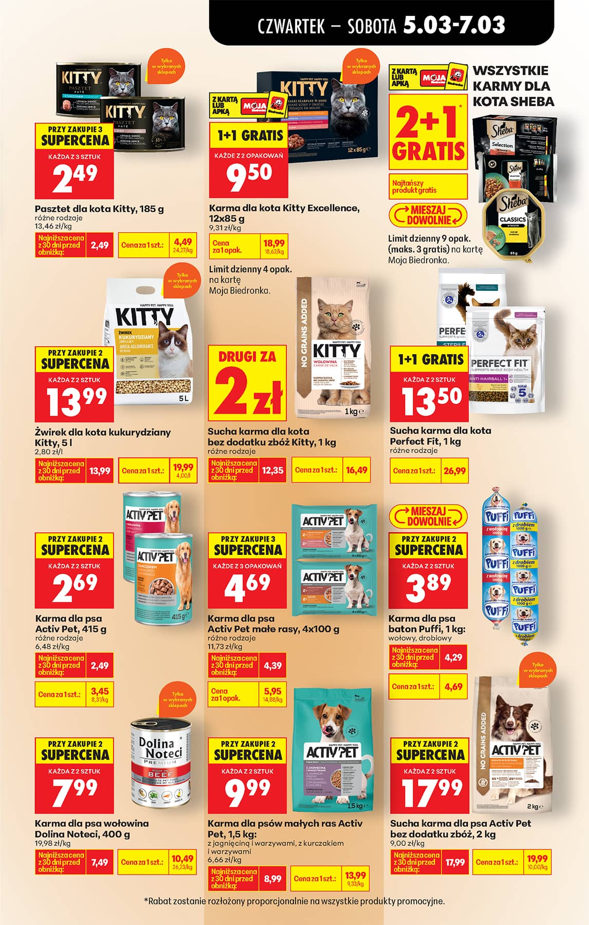 Biedronka - Codziennie niskie ceny P - oferta od 5.03 79 puslapis