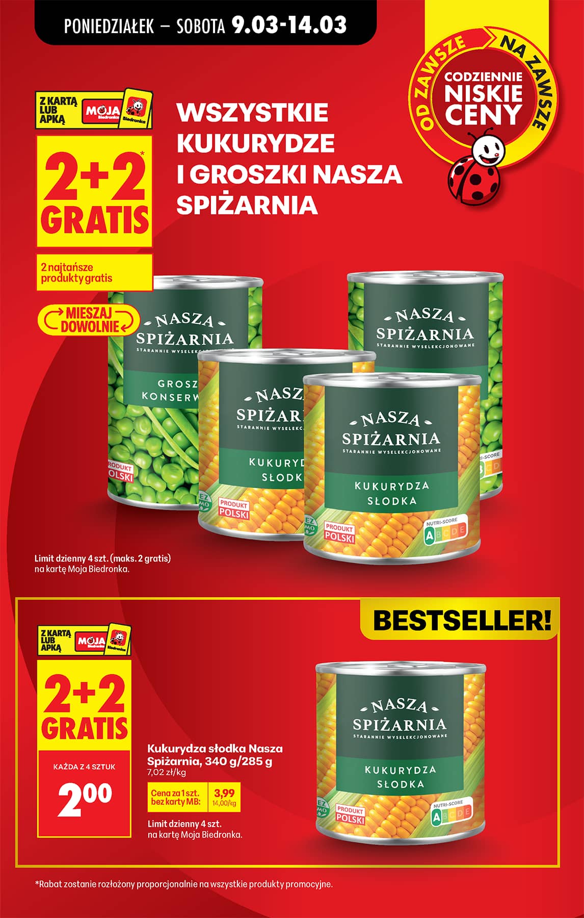 Biedronka - Codziennie niskie ceny P - oferta od 9.03 13 puslapis