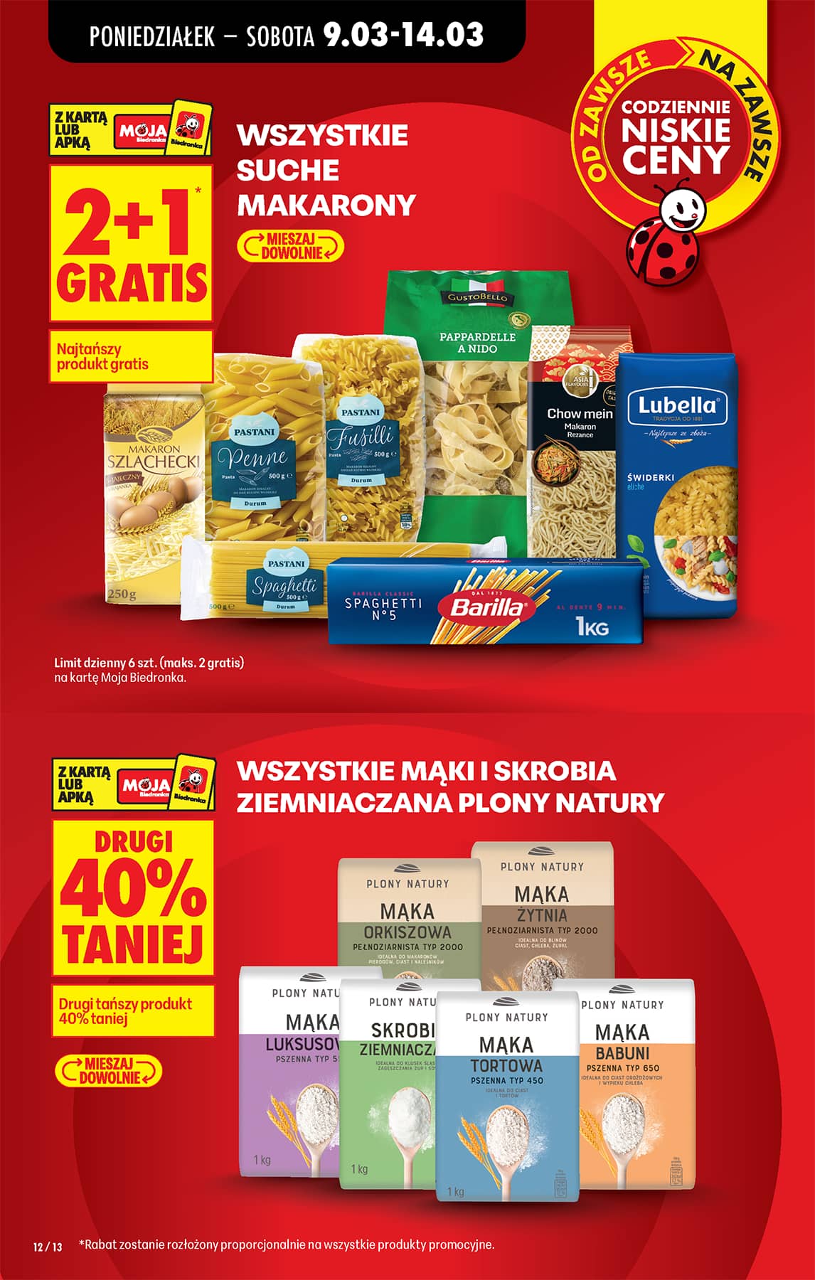 Biedronka - Codziennie niskie ceny P - oferta od 9.03 14 puslapis