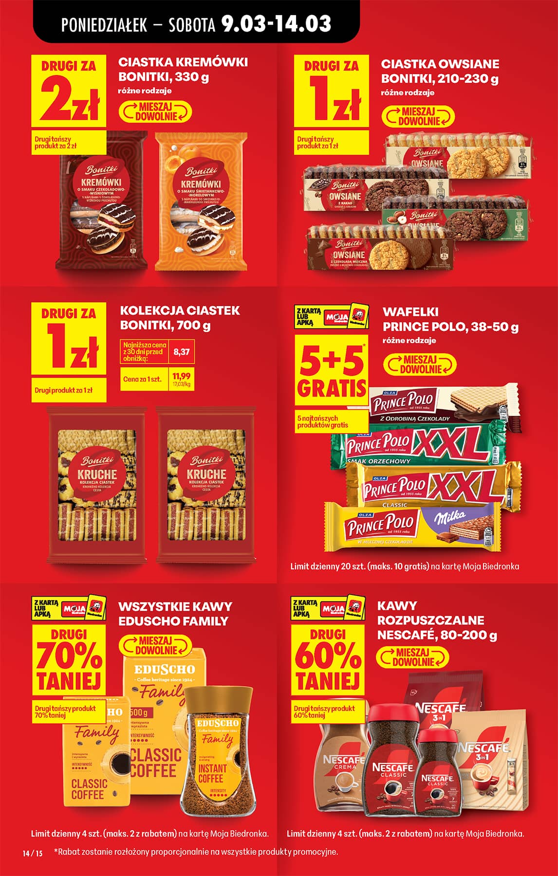 Biedronka - Codziennie niskie ceny P - oferta od 9.03 16 puslapis