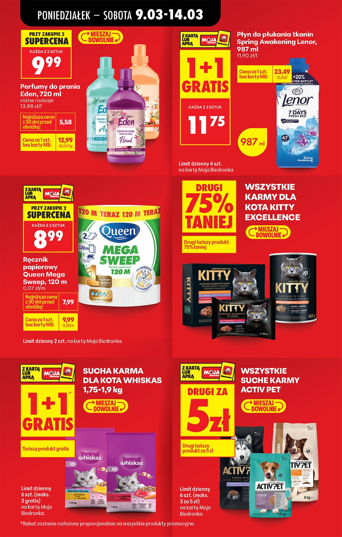 Biedronka - Codziennie niskie ceny P - oferta od 9.03 23 puslapis