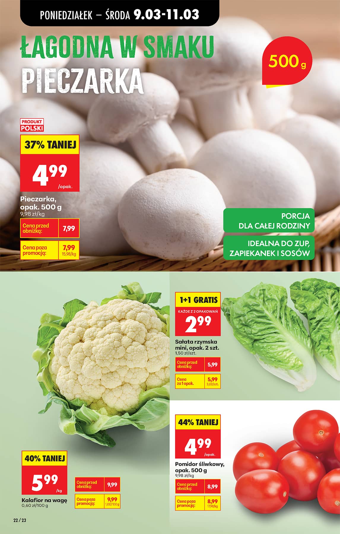 Biedronka - Codziennie niskie ceny P - oferta od 9.03 24 puslapis