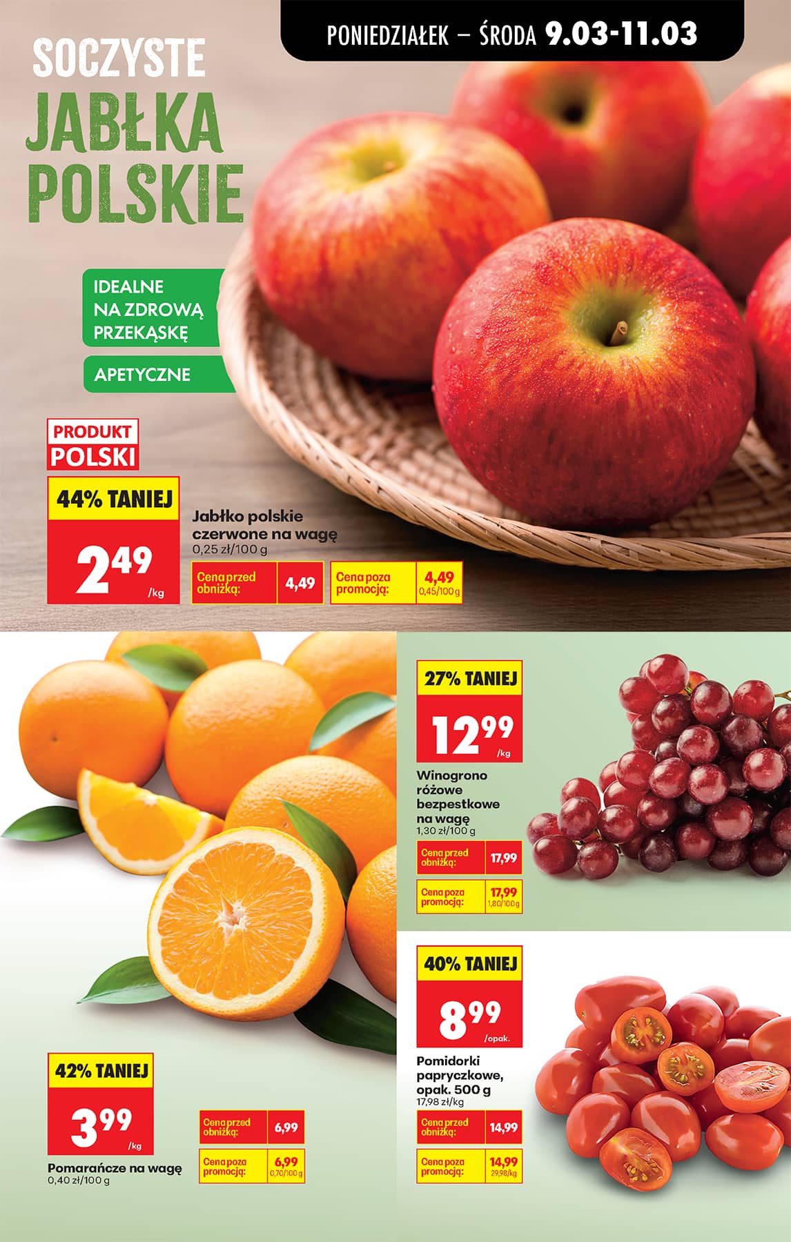 Biedronka - Codziennie niskie ceny P - oferta od 9.03 25 puslapis