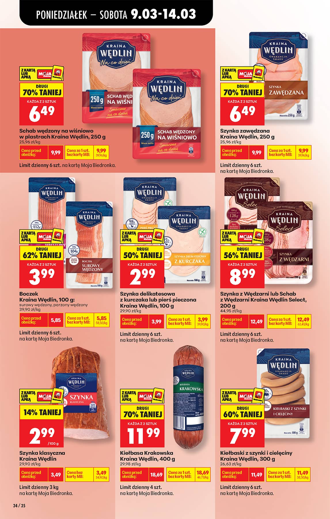 Biedronka - Codziennie niskie ceny P - oferta od 9.03 40 puslapis