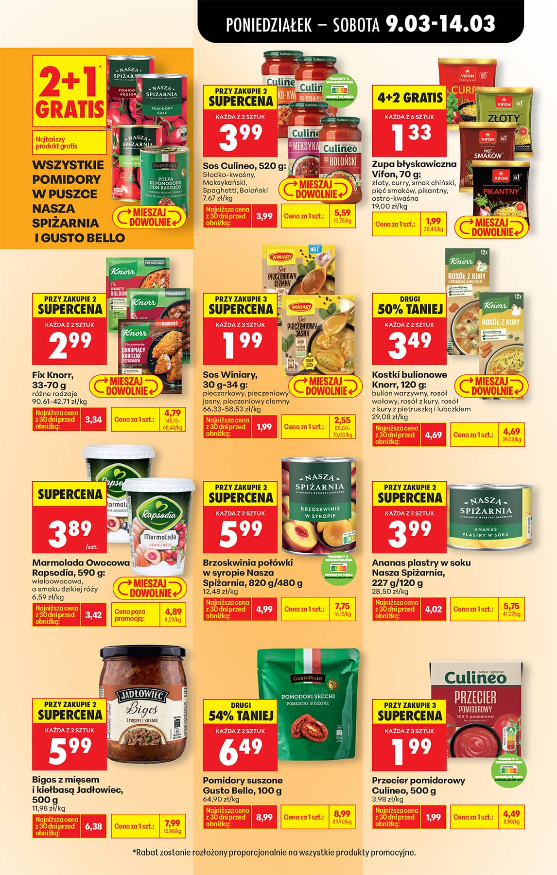 Biedronka - Codziennie niskie ceny P - oferta od 9.03 47 puslapis