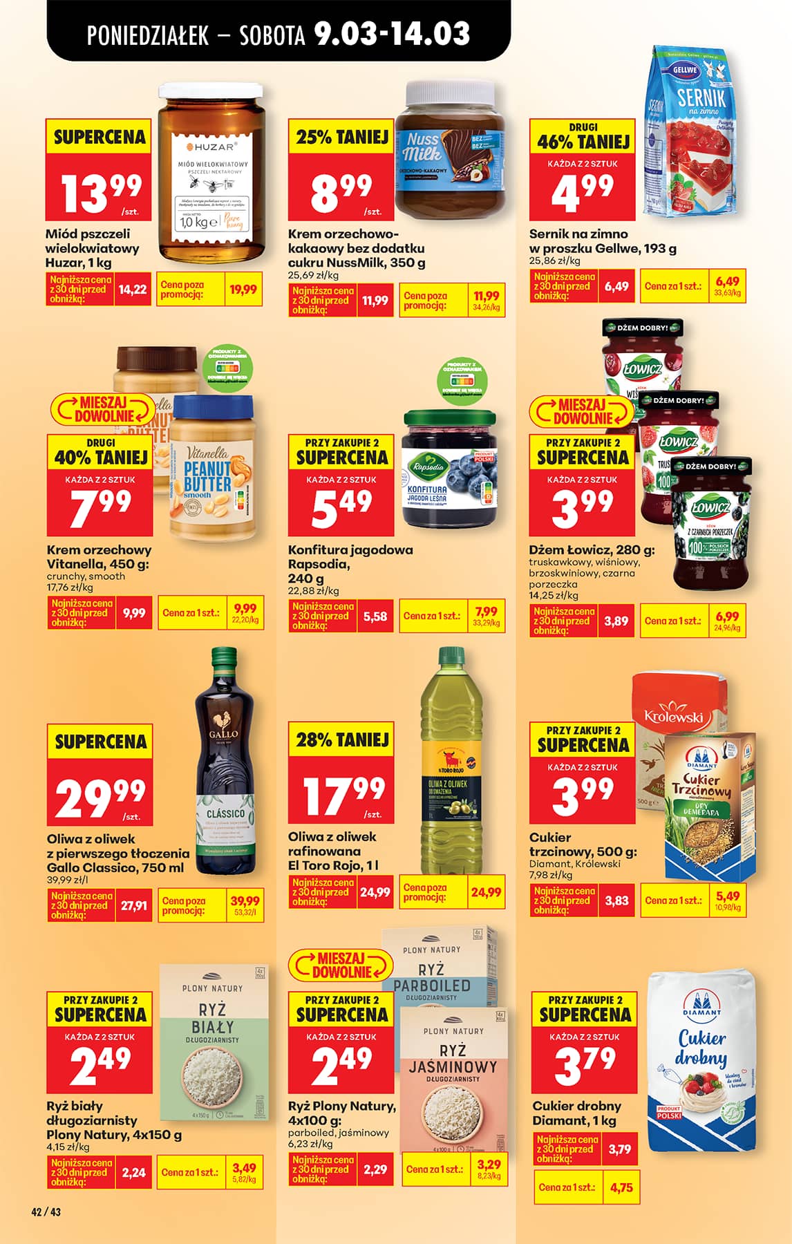 Biedronka - Codziennie niskie ceny P - oferta od 9.03 48 puslapis