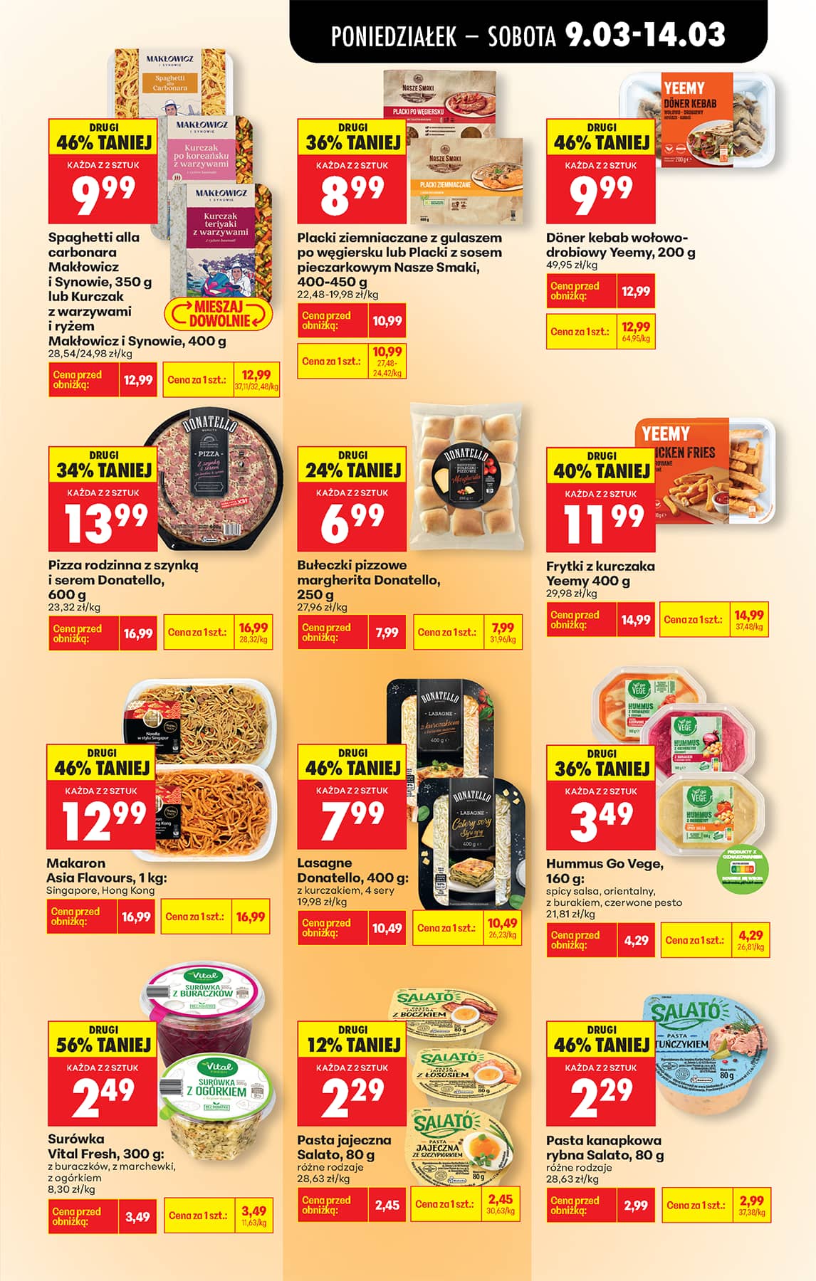 Biedronka - Codziennie niskie ceny P - oferta od 9.03 49 puslapis