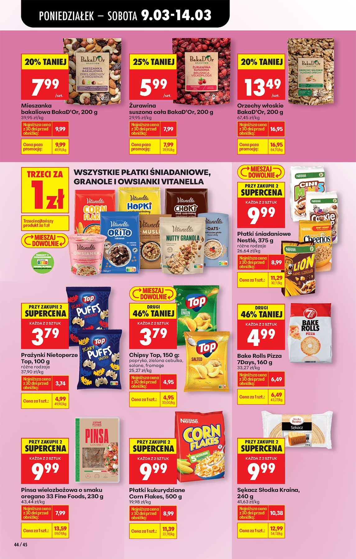 Biedronka - Codziennie niskie ceny P - oferta od 9.03 52 puslapis