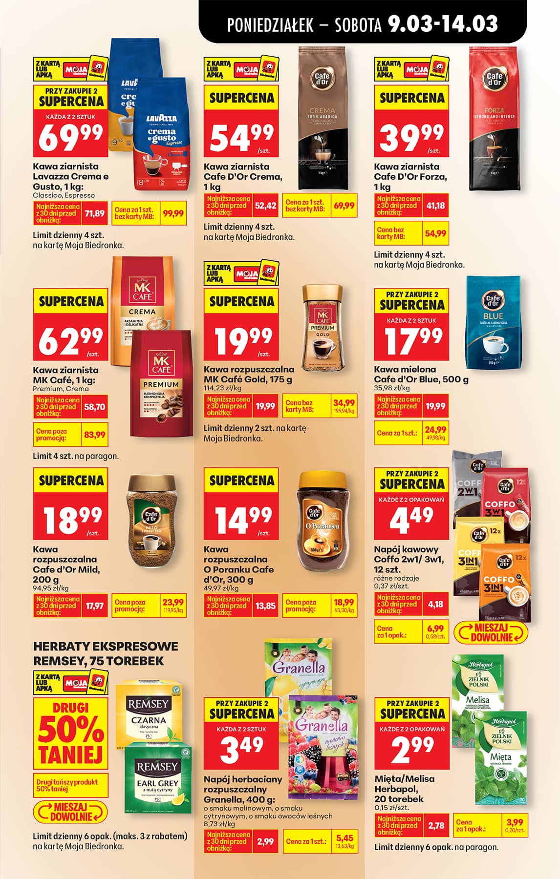 Biedronka - Codziennie niskie ceny P - oferta od 9.03 53 puslapis