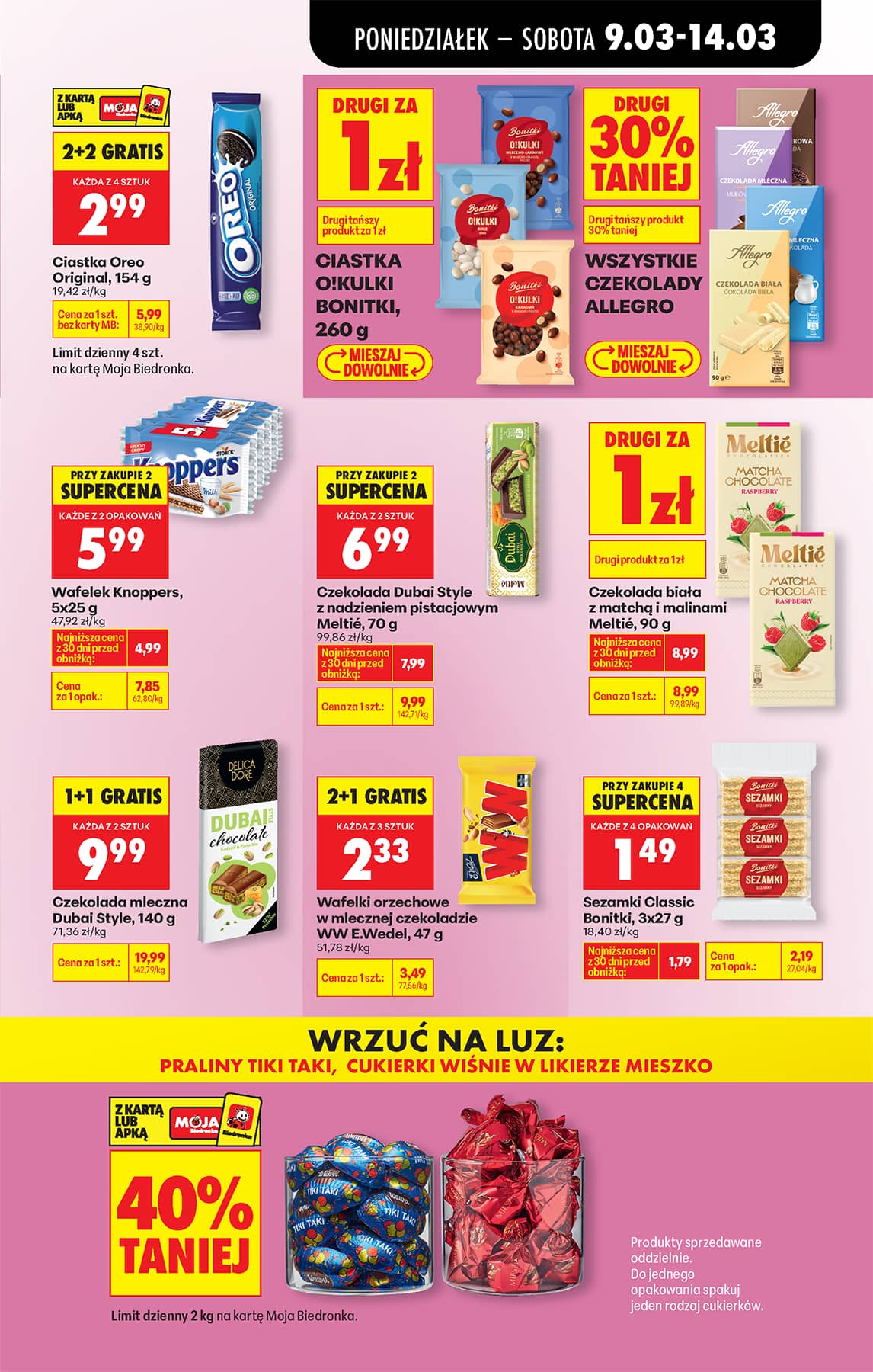 Biedronka - Codziennie niskie ceny P - oferta od 9.03 57 puslapis