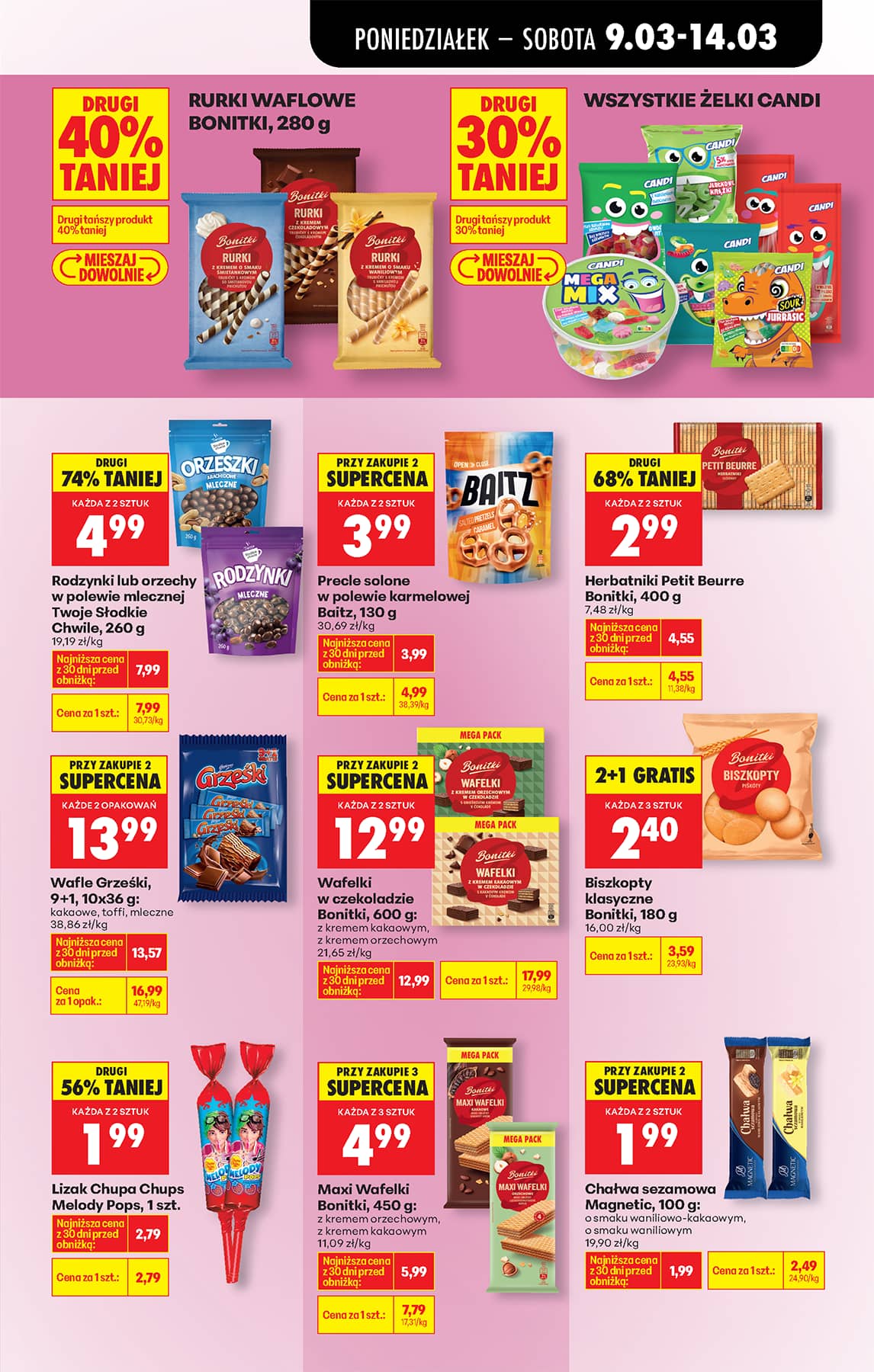 Biedronka - Codziennie niskie ceny P - oferta od 9.03 59 puslapis