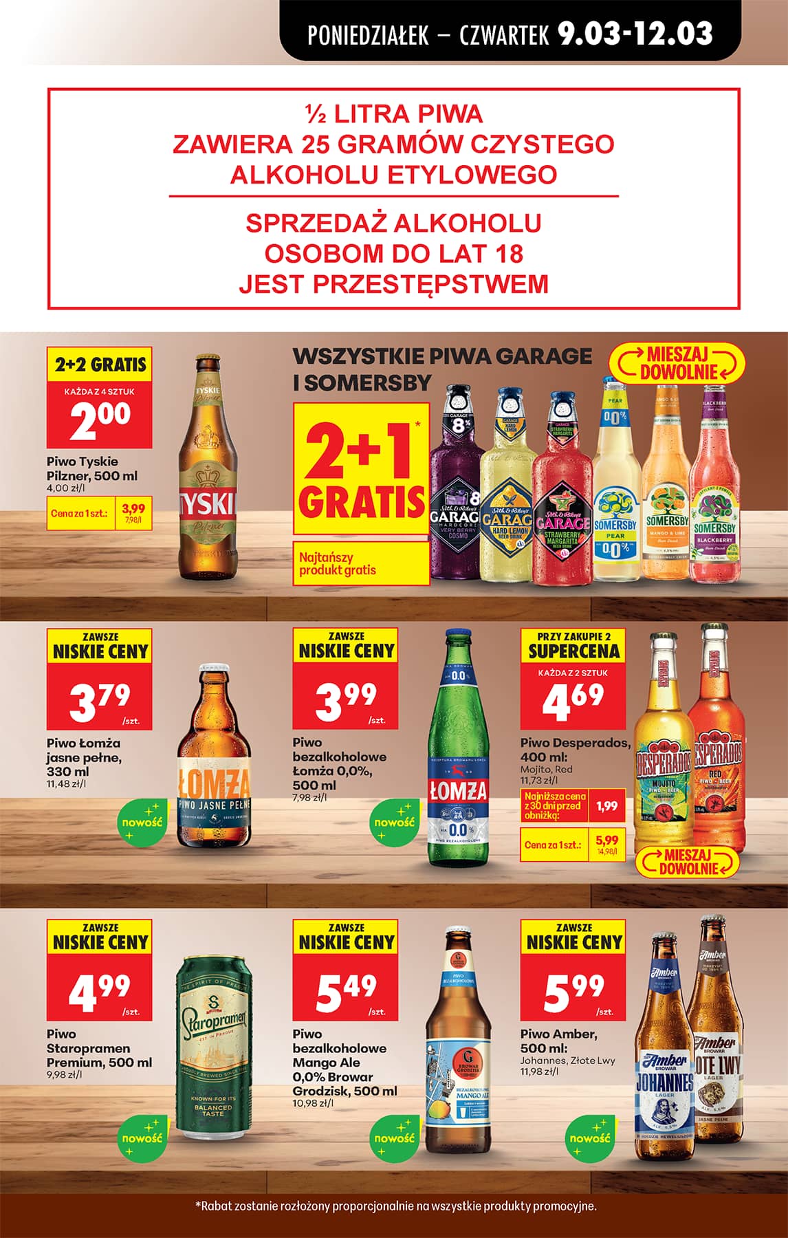 Biedronka - Codziennie niskie ceny P - oferta od 9.03 65 puslapis