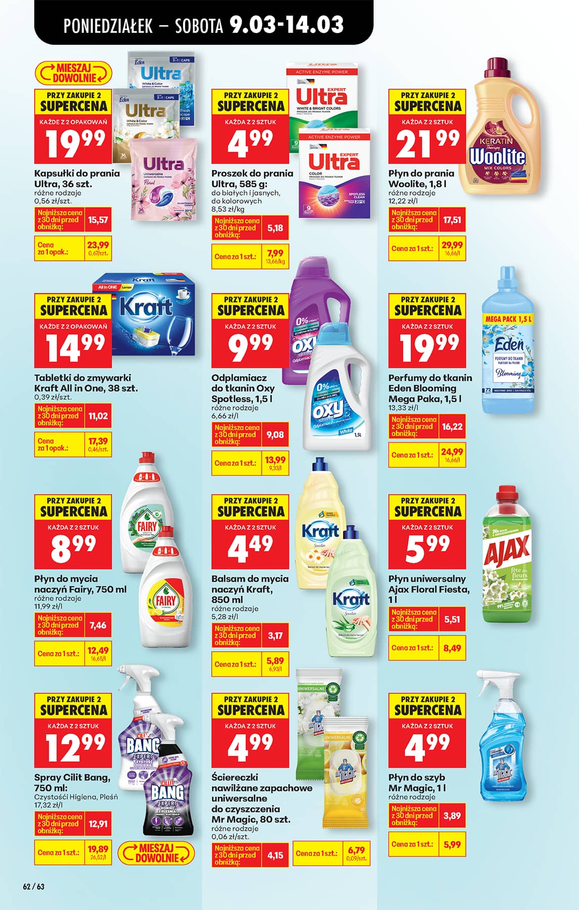 Biedronka - Codziennie niskie ceny P - oferta od 9.03 74 puslapis