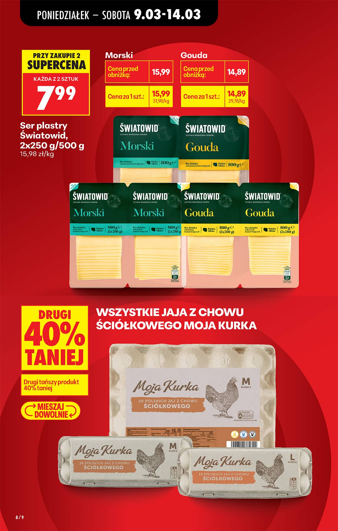 Biedronka - Codziennie niskie ceny P - oferta od 9.03 8 puslapis