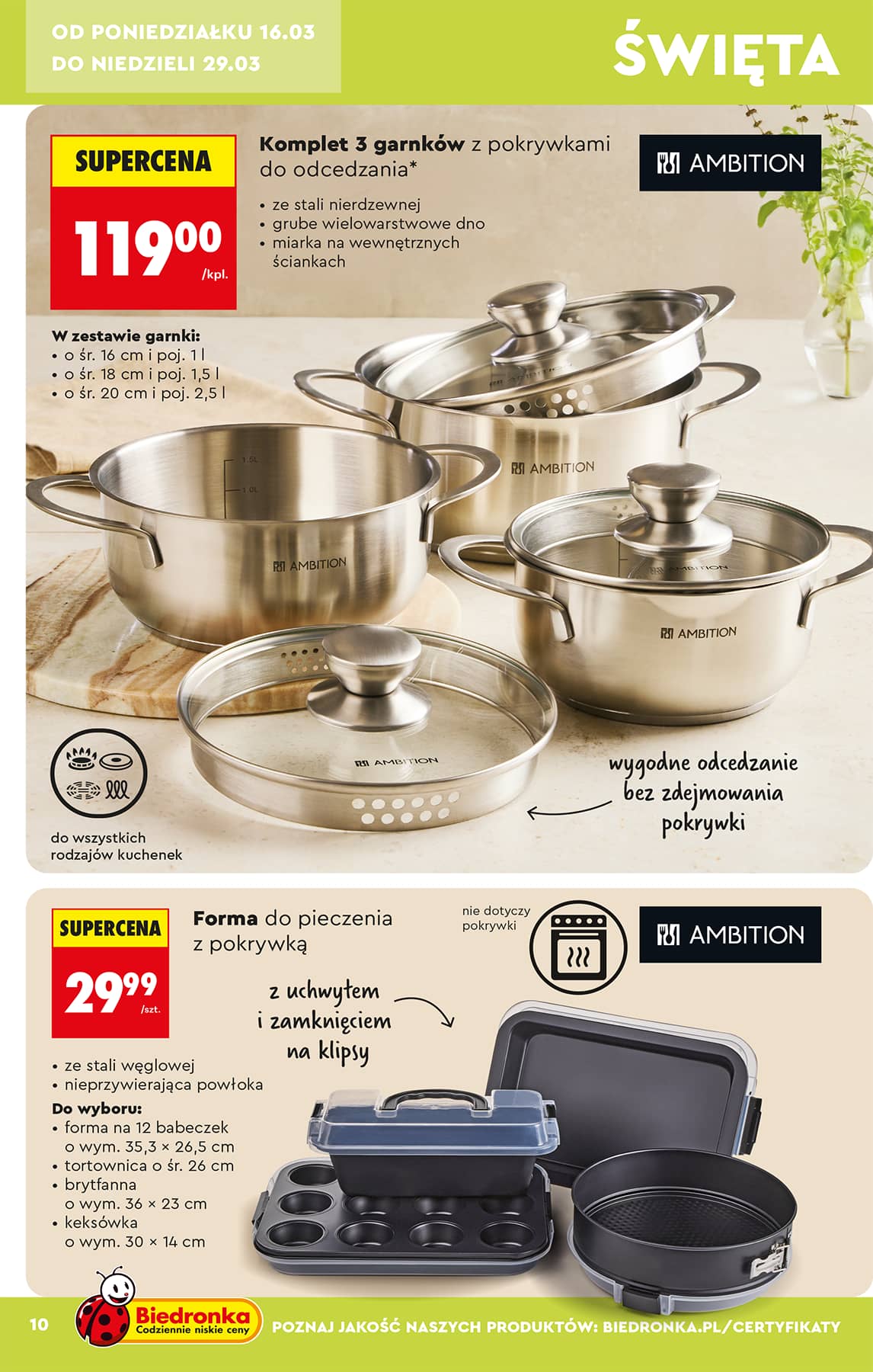 Biedronka - Hity i inspiracje - od 14.03 10 puslapis