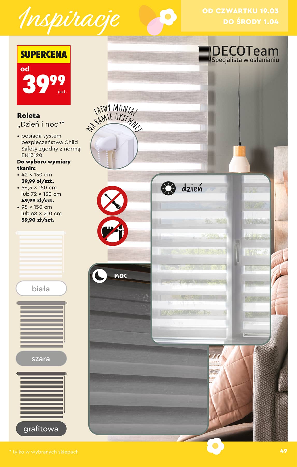 Biedronka - Hity i inspiracje - od 14.03 49 puslapis