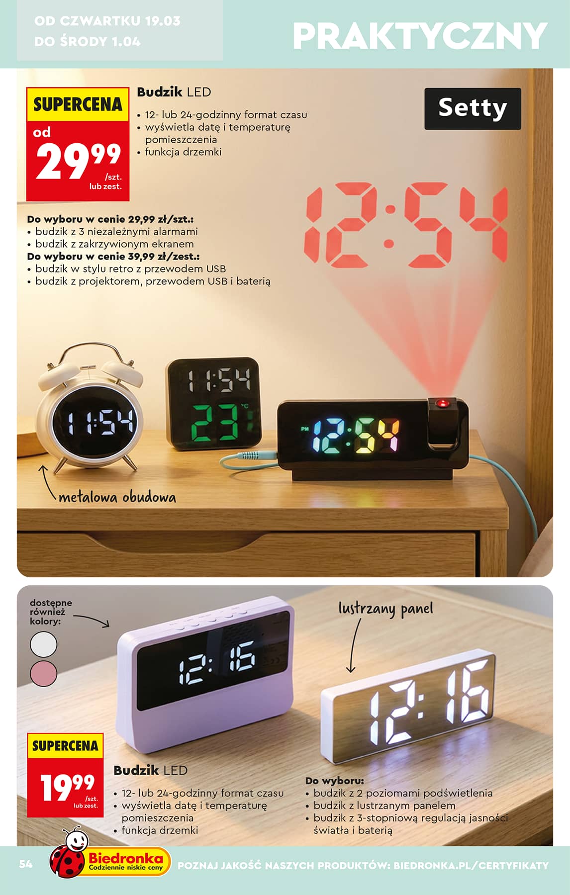 Biedronka - Hity i inspiracje - od 14.03 54 puslapis