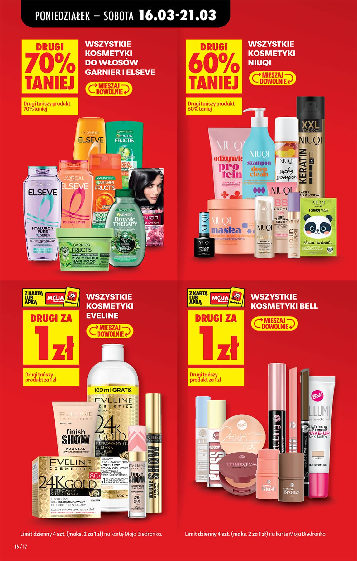 Biedronka - Codziennie niskie ceny P - oferta od 16.03 18 puslapis