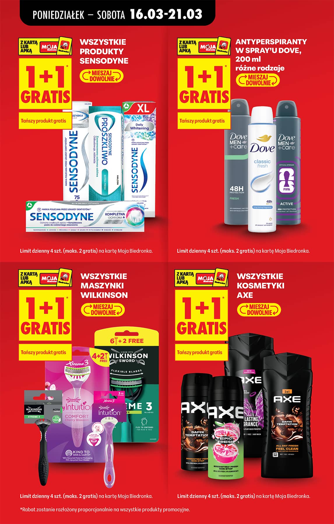 Biedronka - Codziennie niskie ceny P - oferta od 16.03 19 puslapis