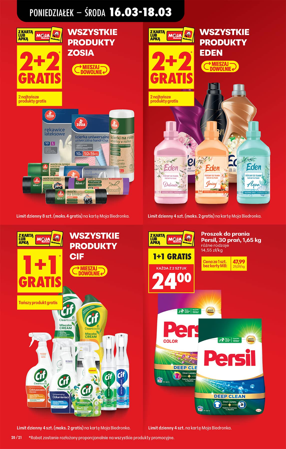 Biedronka - Codziennie niskie ceny P - oferta od 16.03 22 puslapis