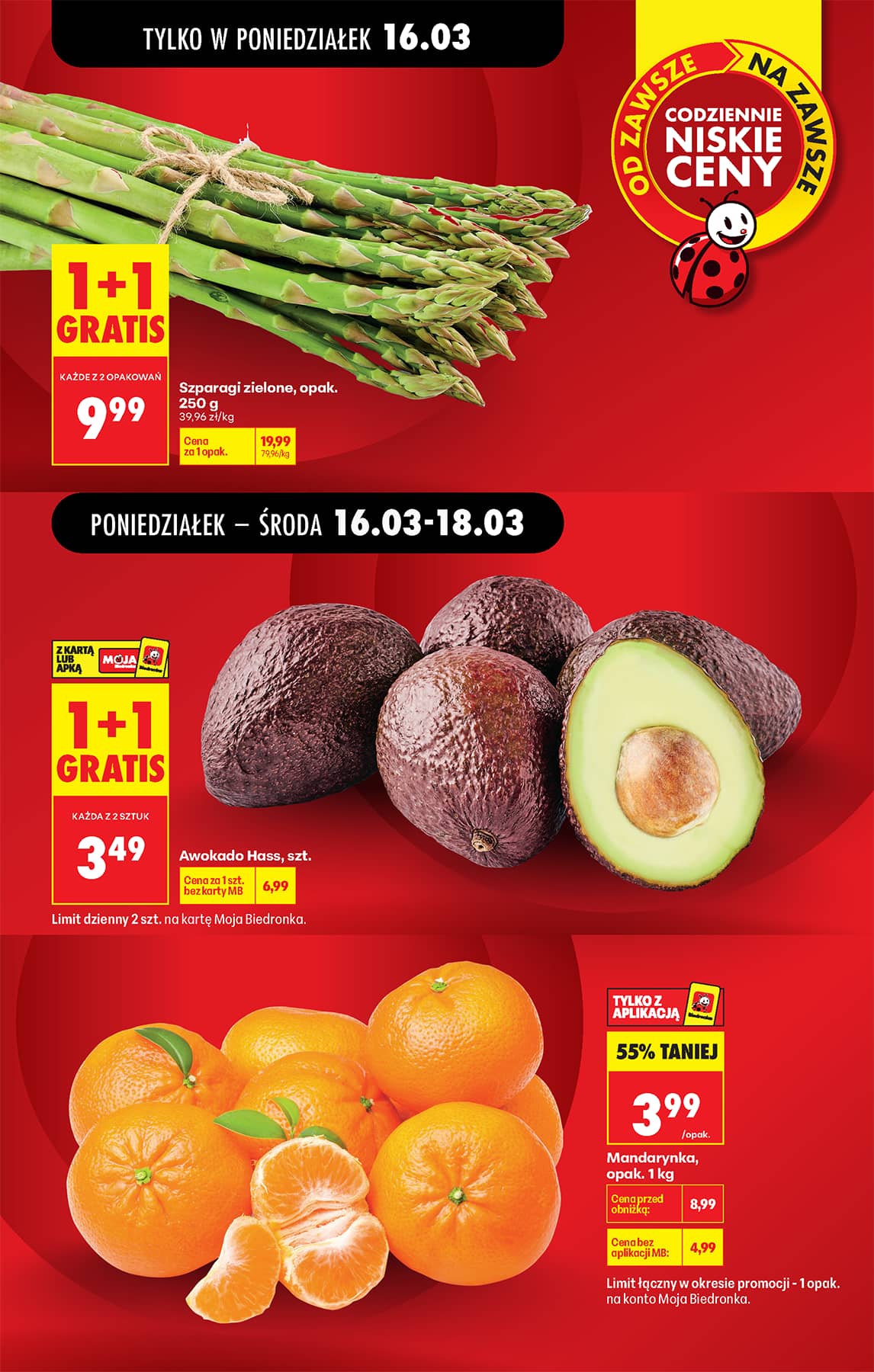 Biedronka - Codziennie niskie ceny P - oferta od 16.03 24 puslapis