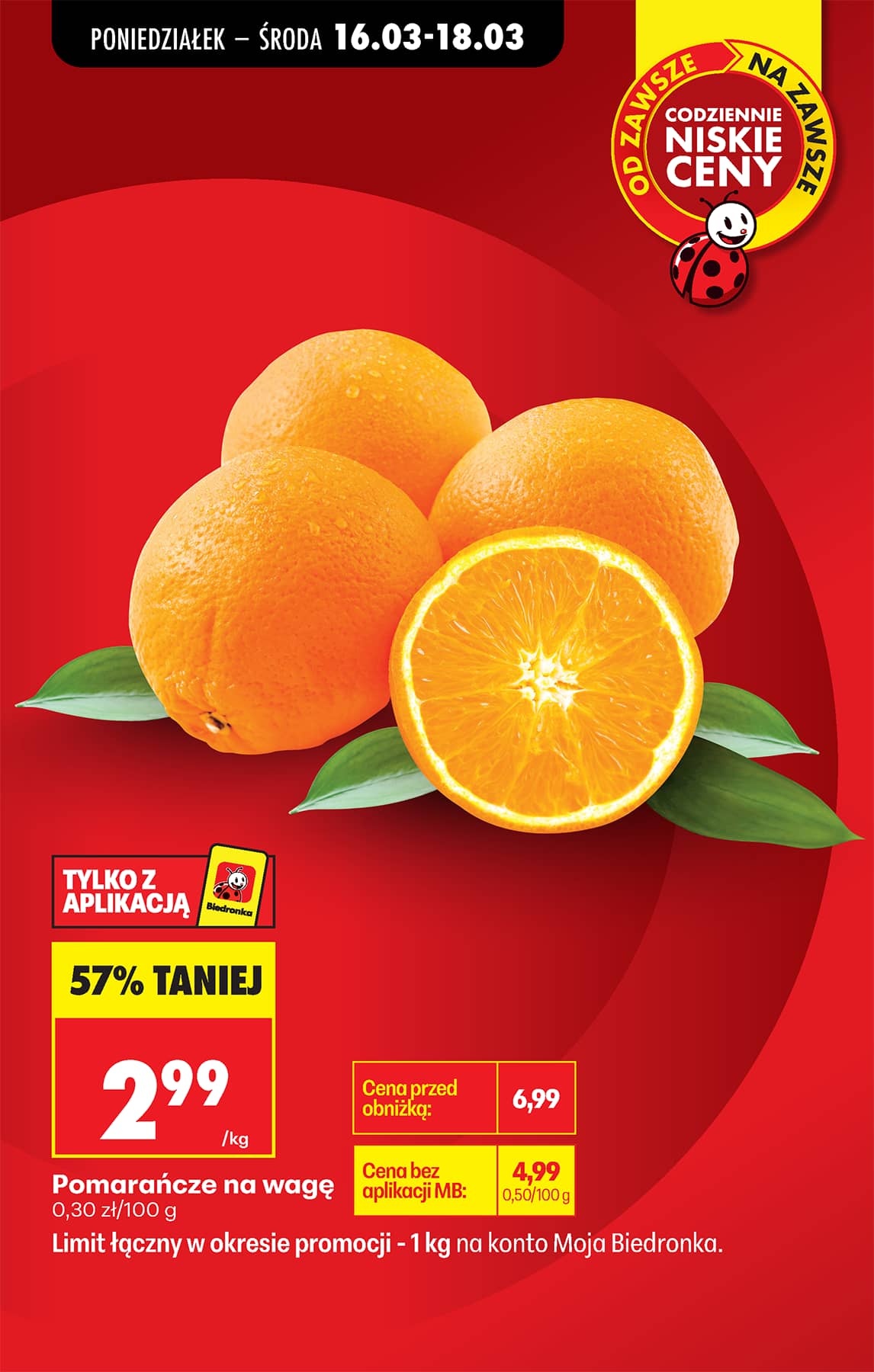 Biedronka - Codziennie niskie ceny P - oferta od 16.03 25 puslapis