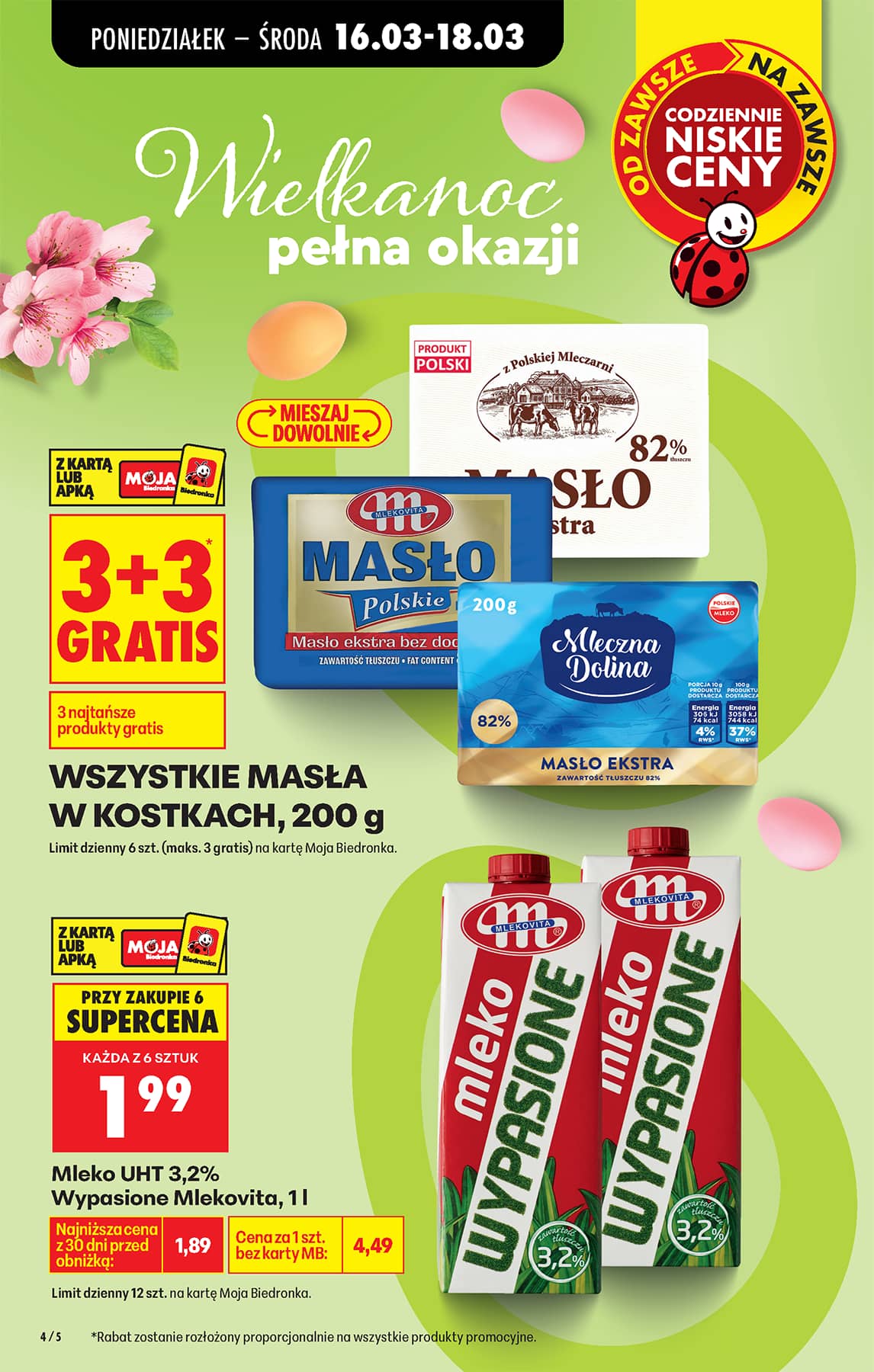 Biedronka - Codziennie niskie ceny P - oferta od 16.03 4 puslapis
